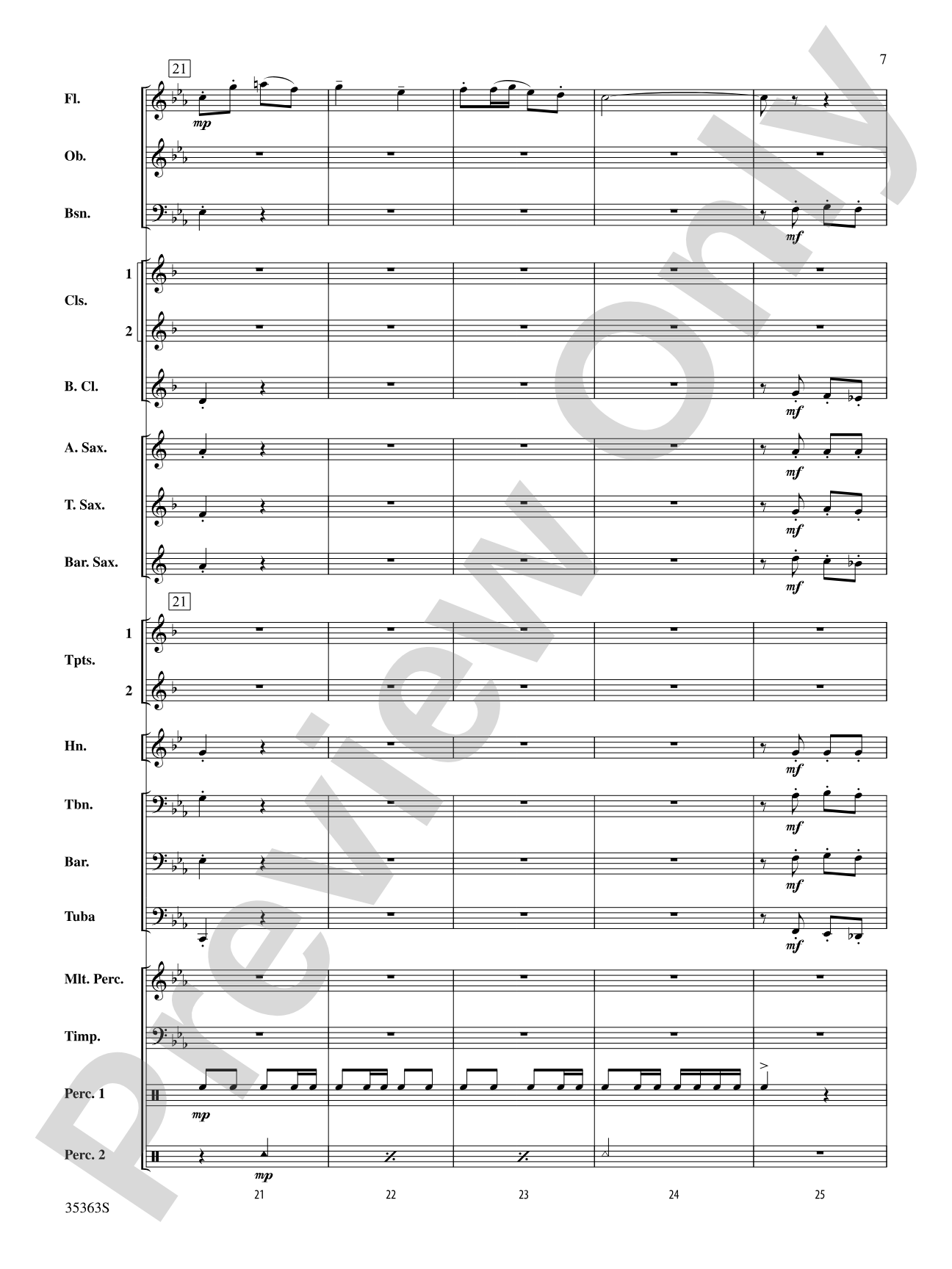Fantasia on "Christmas Comes Anew": Concert Band Conductor Score & Parts
