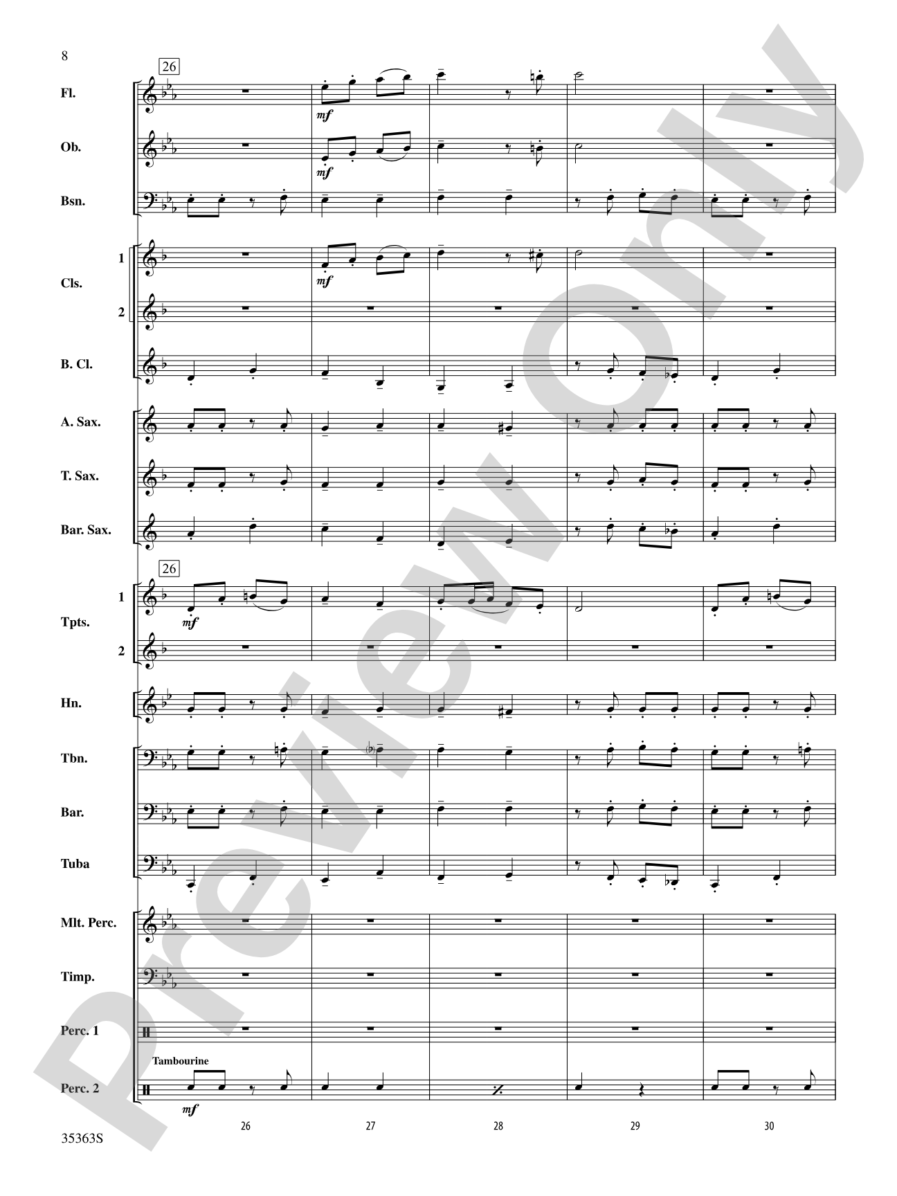 Fantasia on "Christmas Comes Anew": Concert Band Conductor Score & Parts