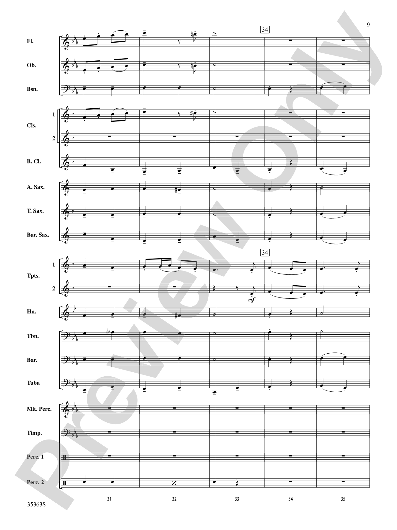 Fantasia on "Christmas Comes Anew": Concert Band Conductor Score & Parts