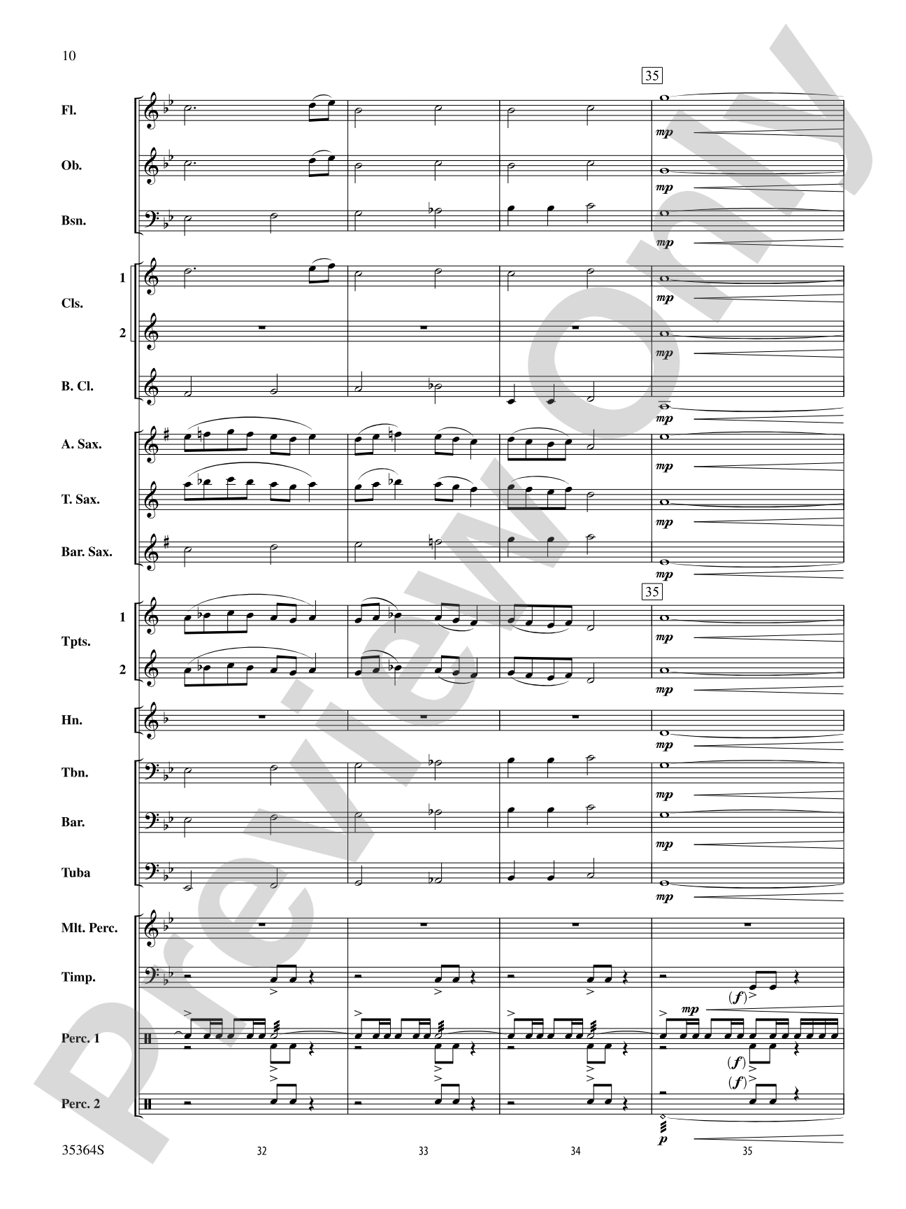 The Tell-Tale Heart: Concert Band Conductor Score & Parts