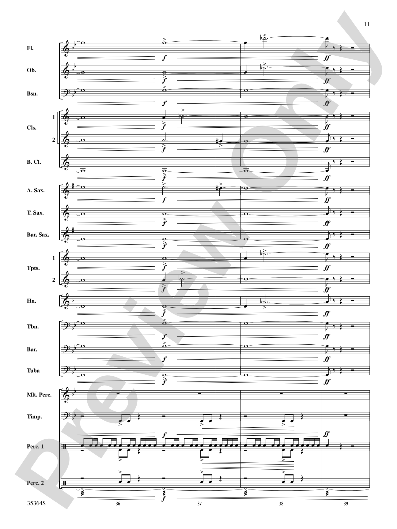 The Tell-Tale Heart: Concert Band Conductor Score & Parts
