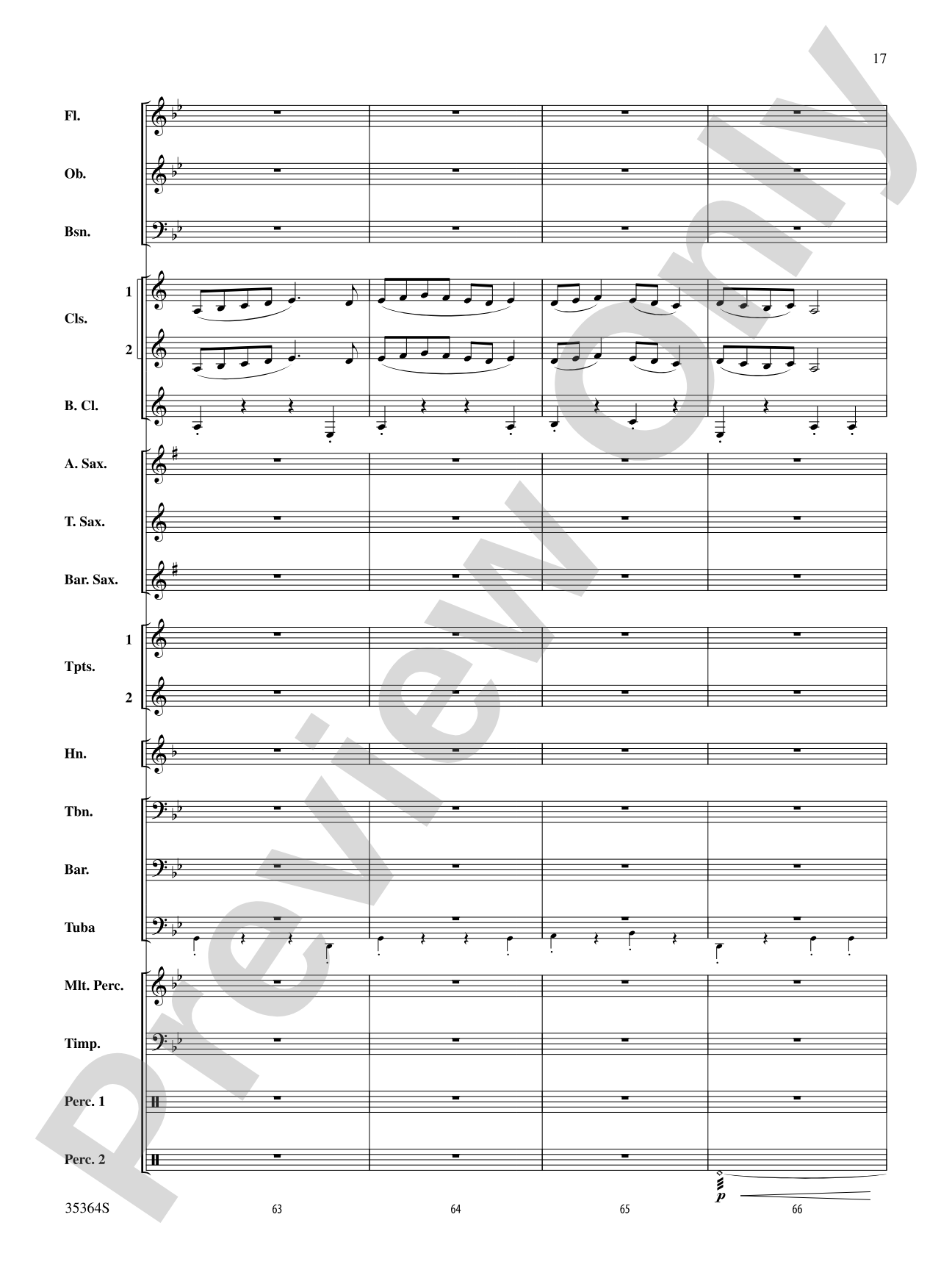 The Tell-Tale Heart: Concert Band Conductor Score & Parts