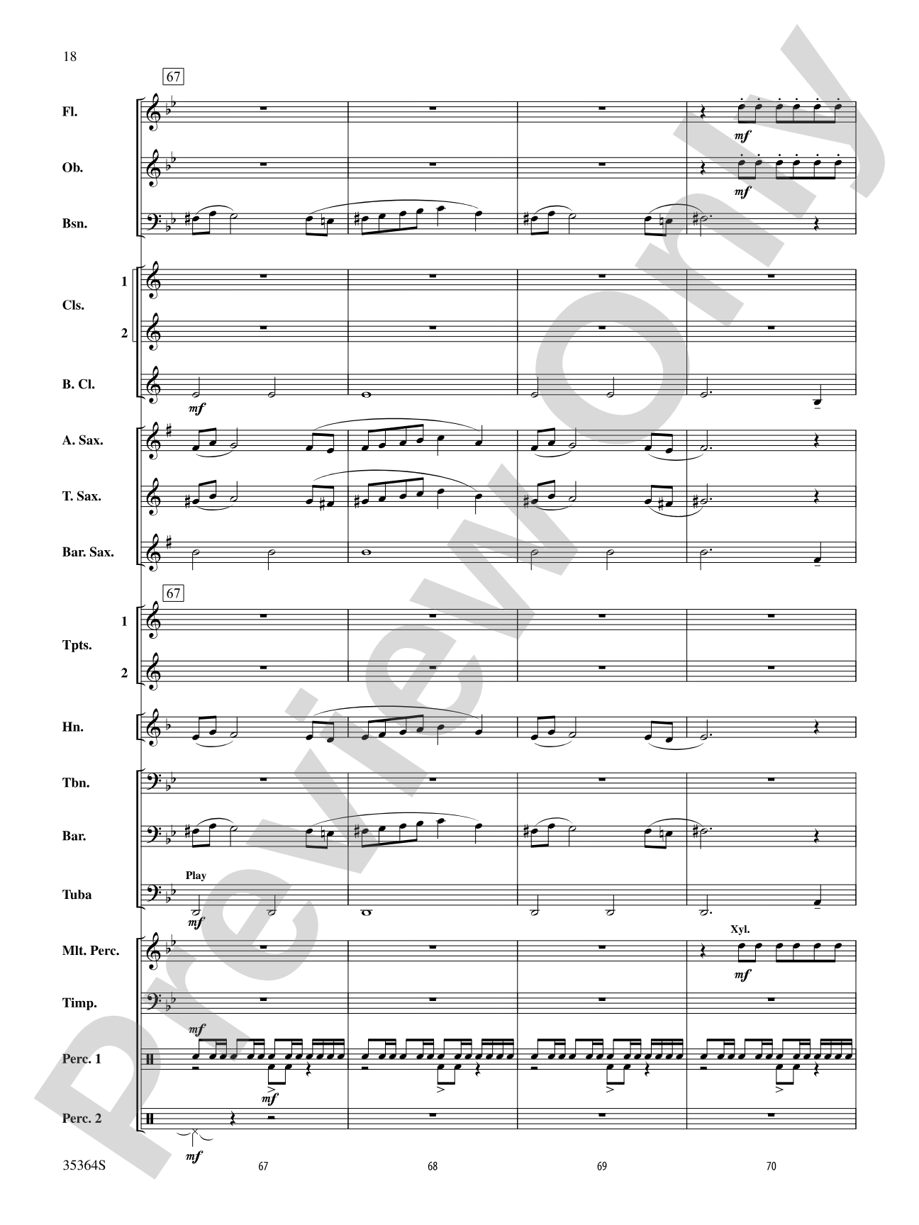 The Tell-Tale Heart: Concert Band Conductor Score & Parts