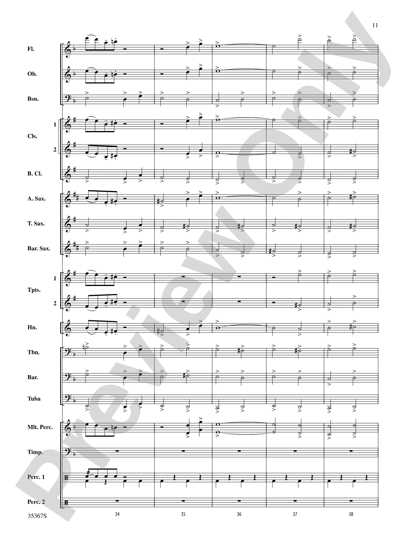 Lion of Knidos: Concert Band Conductor Score & Parts