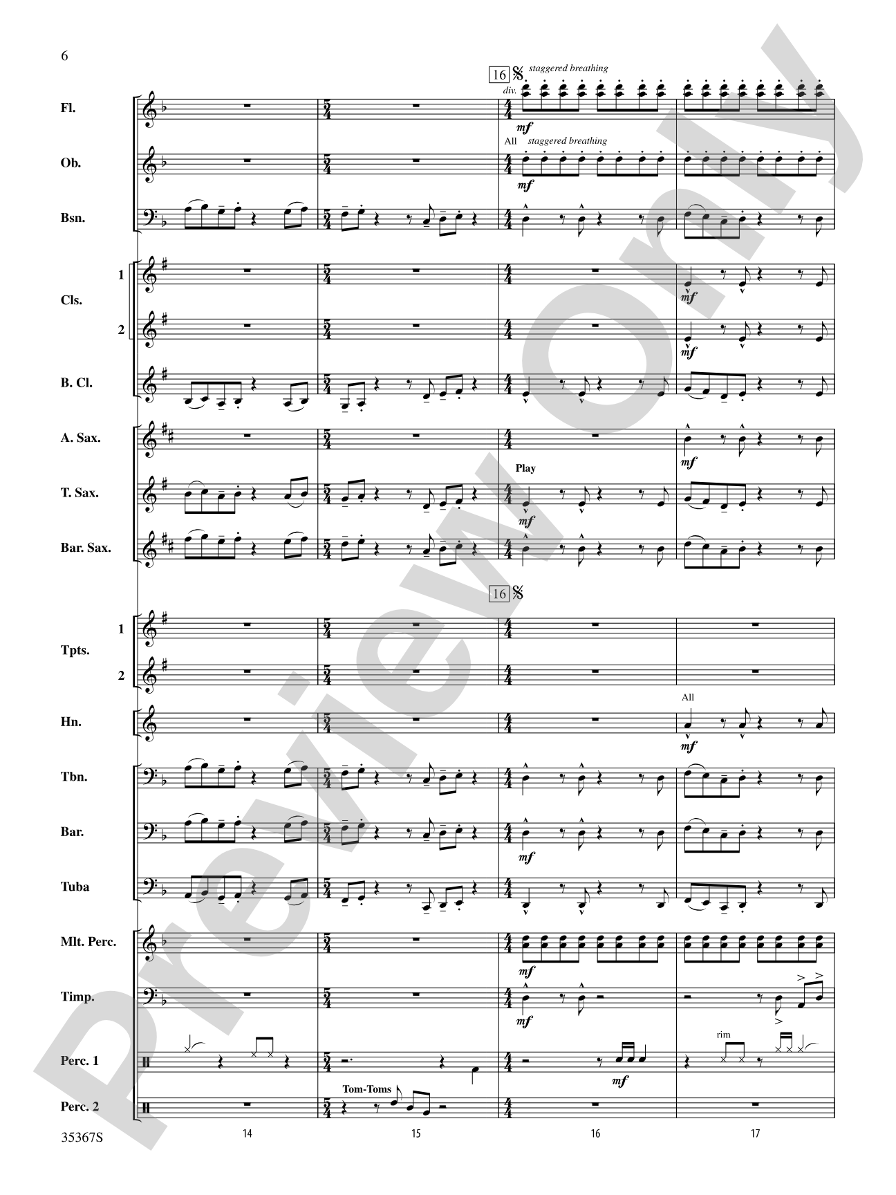 Lion of Knidos: Concert Band Conductor Score & Parts