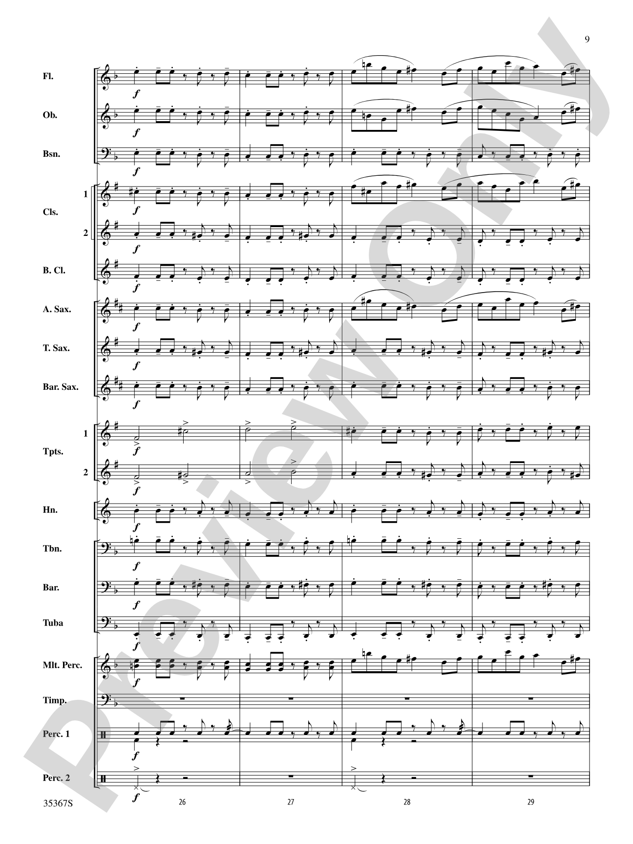 Lion of Knidos: Concert Band Conductor Score & Parts