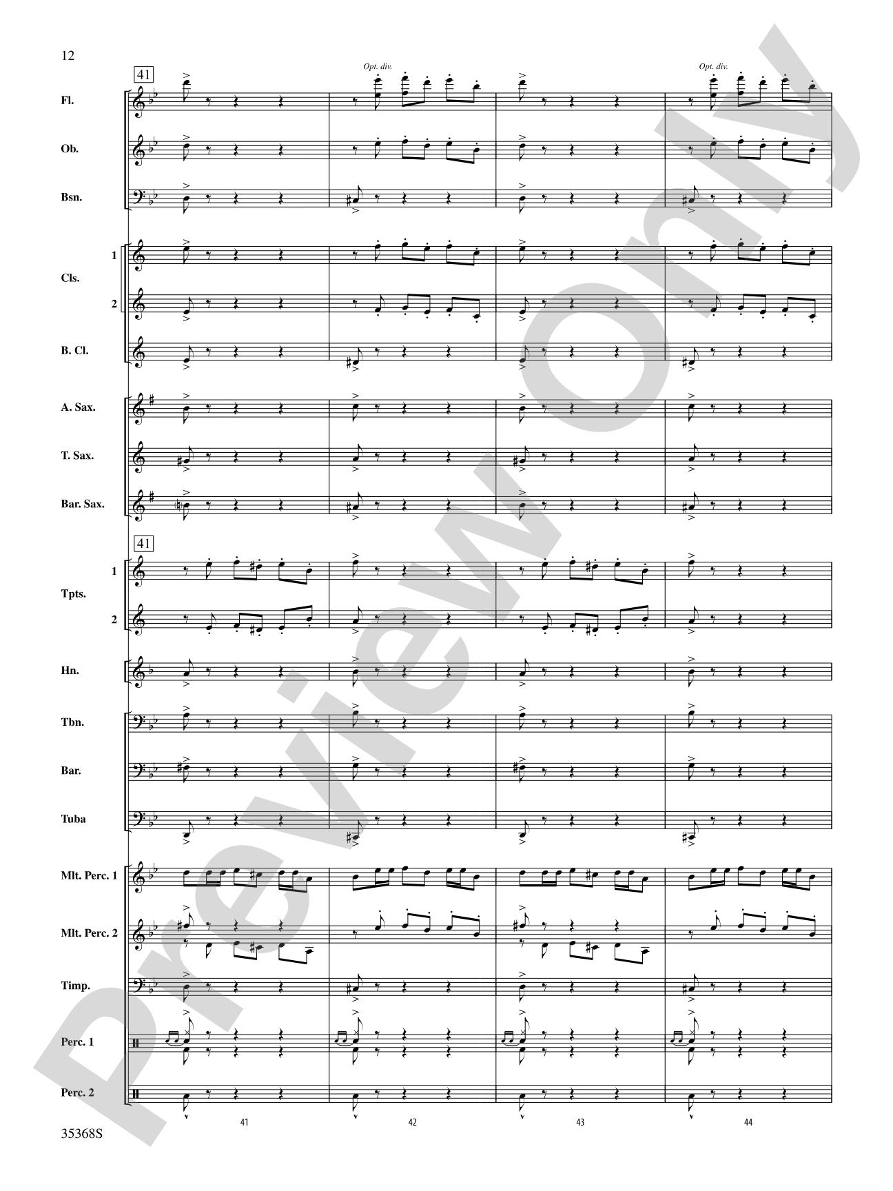 The Legend of Asturias: Concert Band Conductor Score & Parts