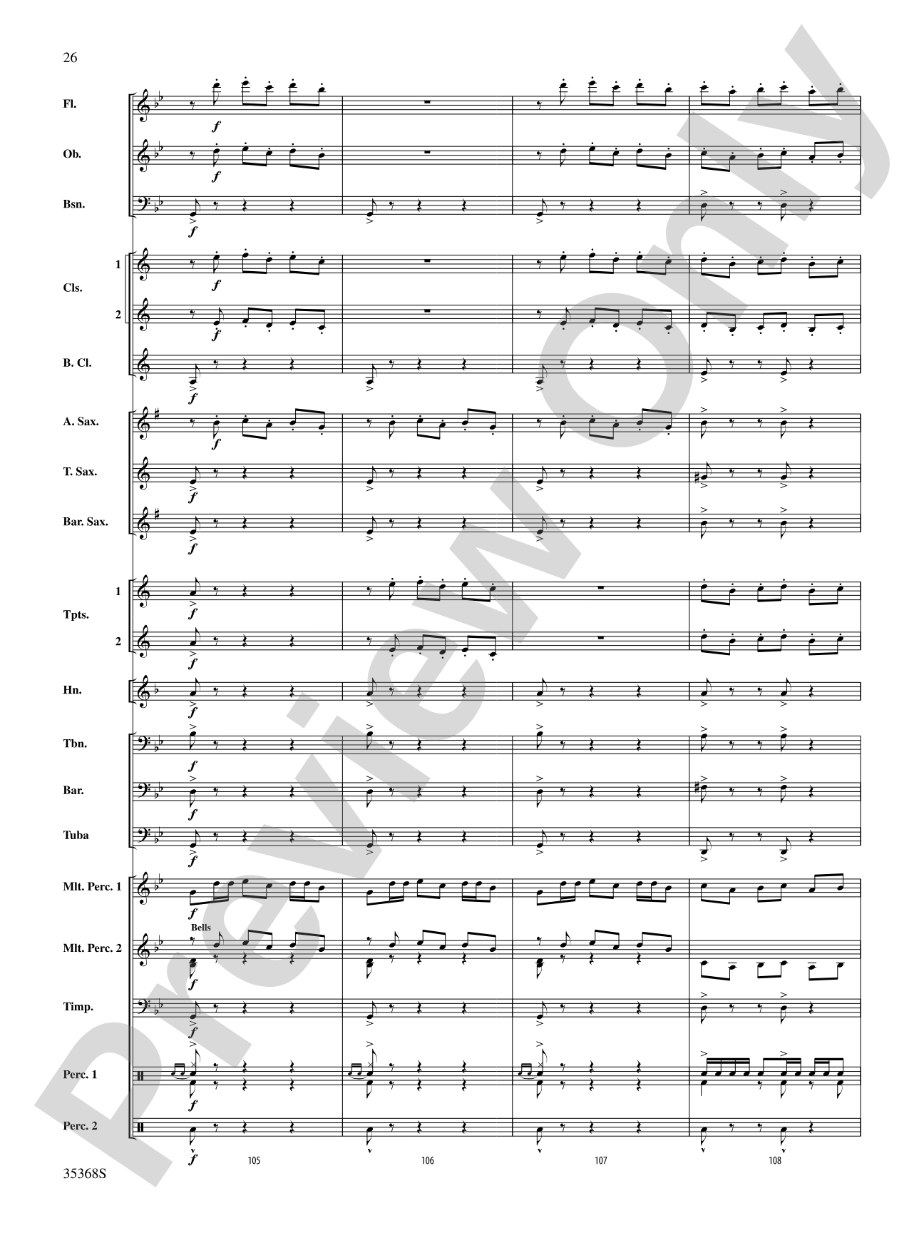 The Legend of Asturias: Concert Band Conductor Score & Parts