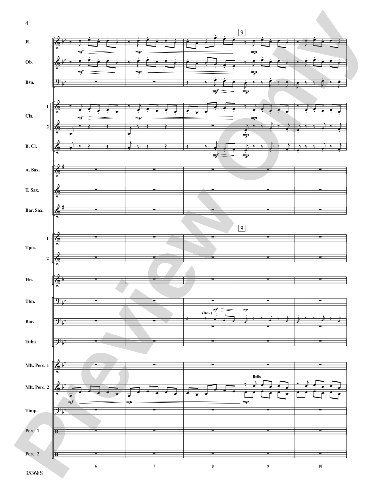 The Legend of Asturias: Concert Band Conductor Score & Parts