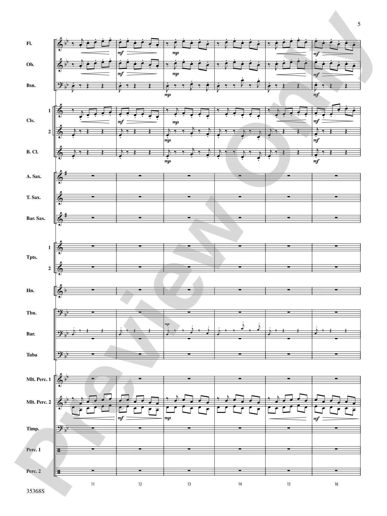 The Legend of Asturias: Concert Band Conductor Score & Parts
