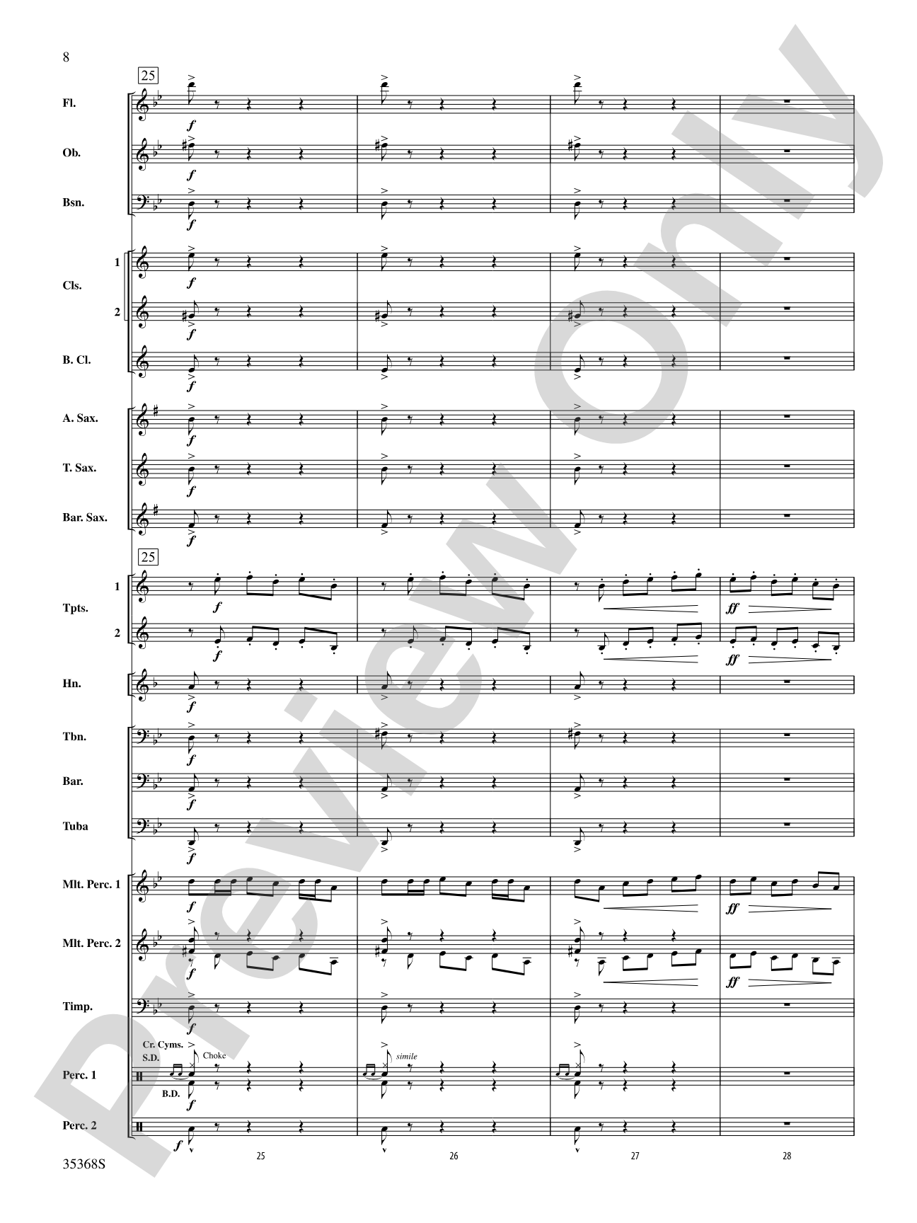 The Legend of Asturias: Concert Band Conductor Score & Parts