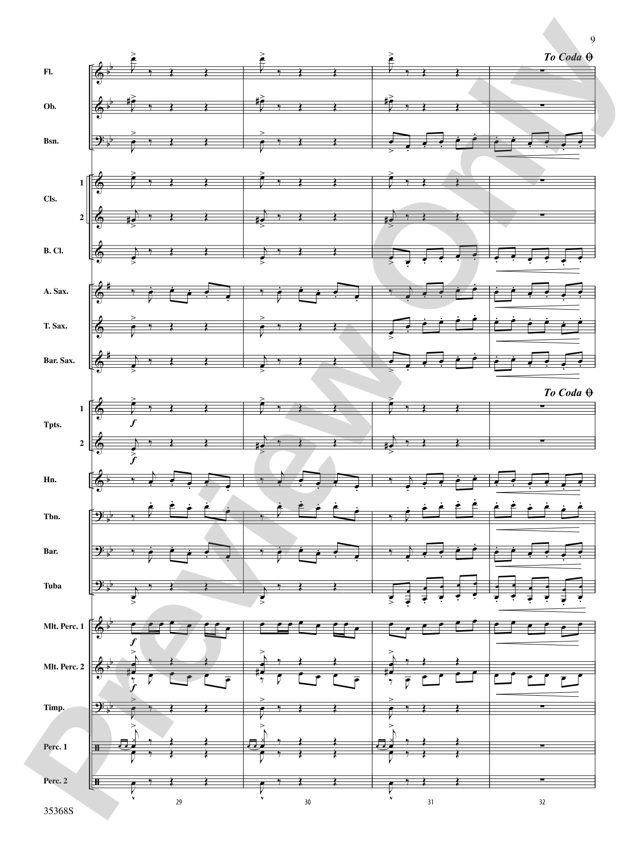 The Legend of Asturias: Concert Band Conductor Score & Parts