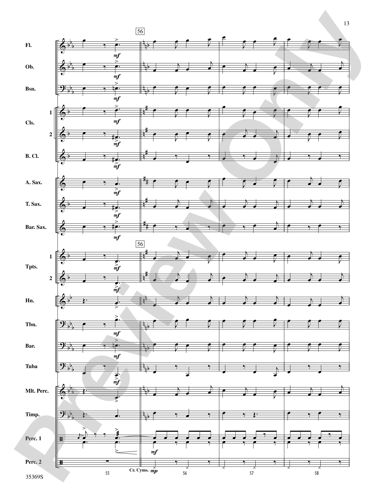 The Joy of Christmas: Concert Band Conductor Score & Parts