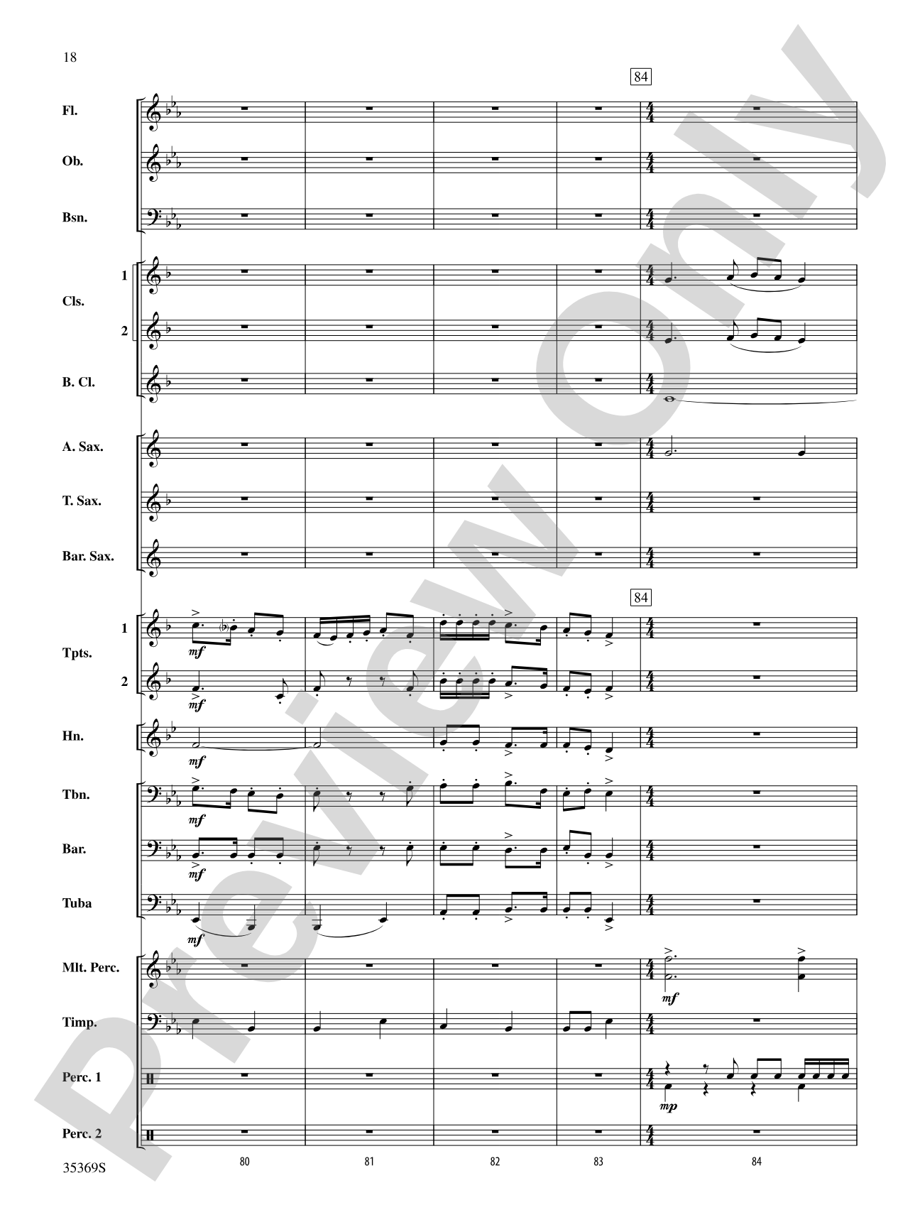 The Joy of Christmas: Concert Band Conductor Score & Parts