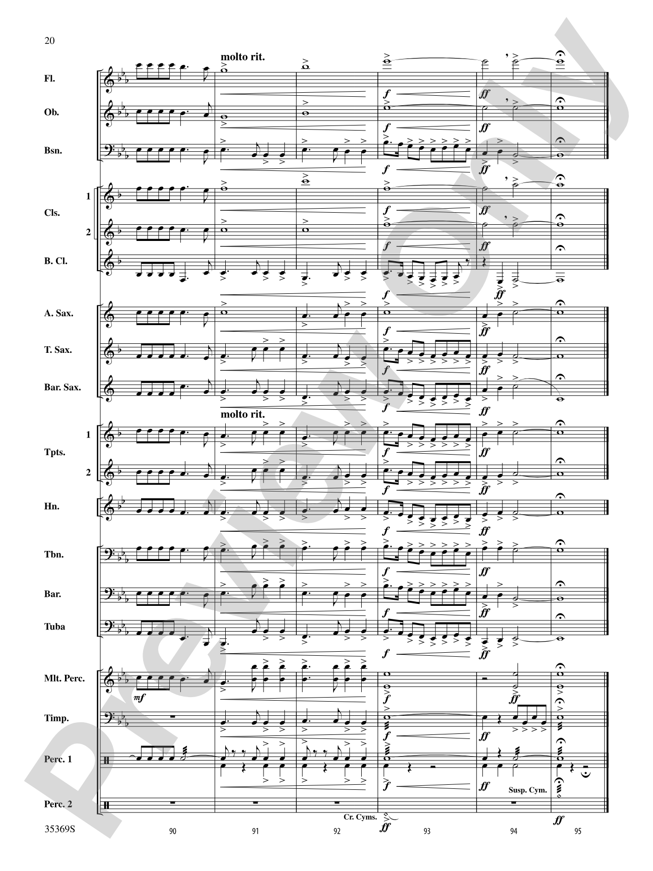 The Joy of Christmas: Concert Band Conductor Score & Parts