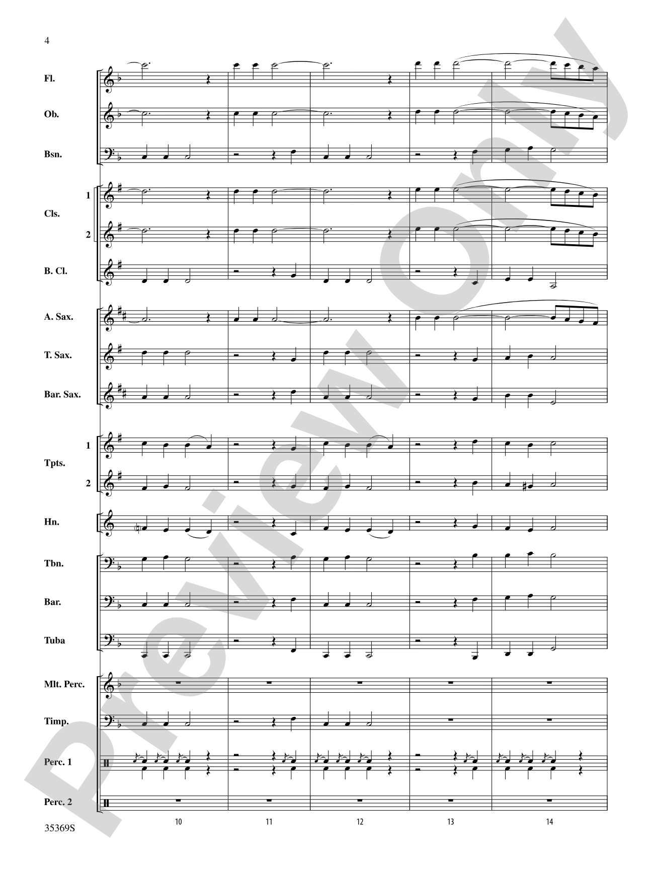 The Joy of Christmas: Concert Band Conductor Score & Parts