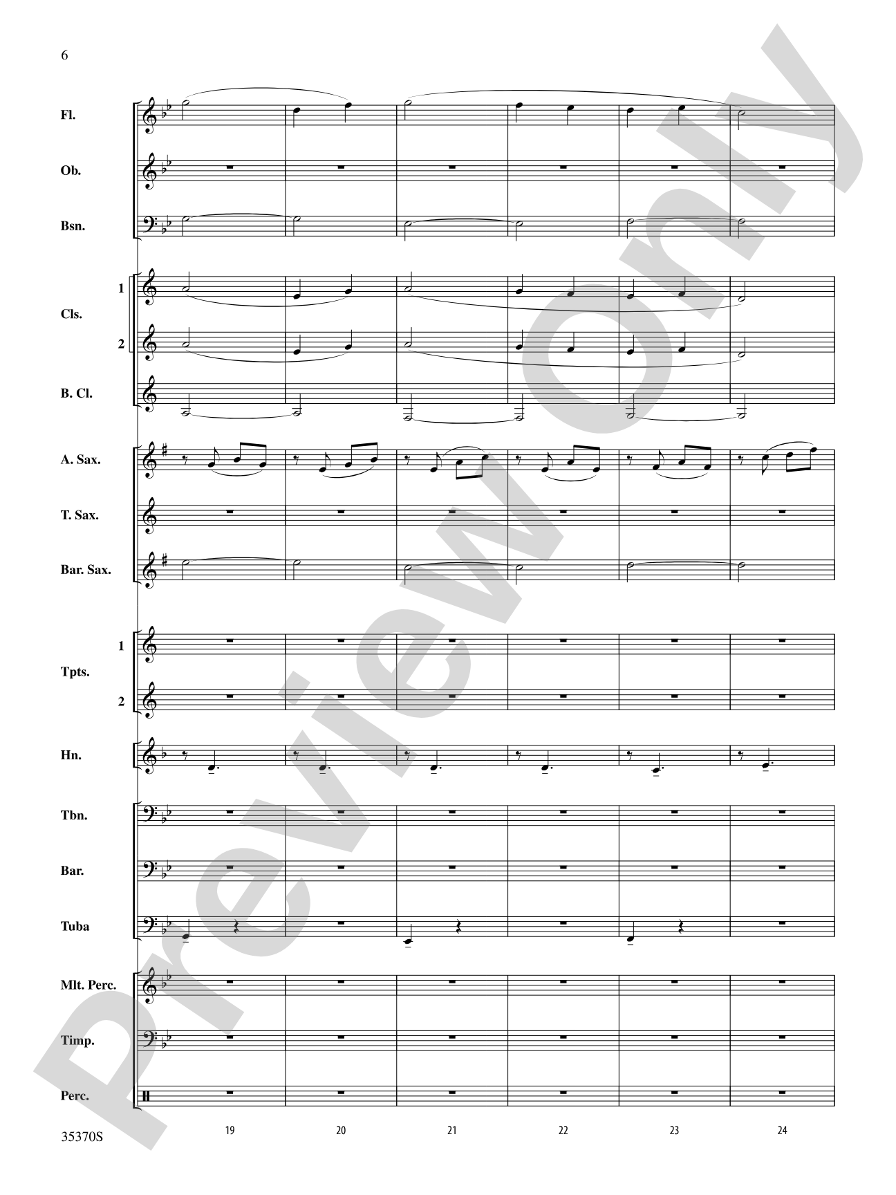 Andante (from Prince Igor): Concert Band Conductor Score & Parts