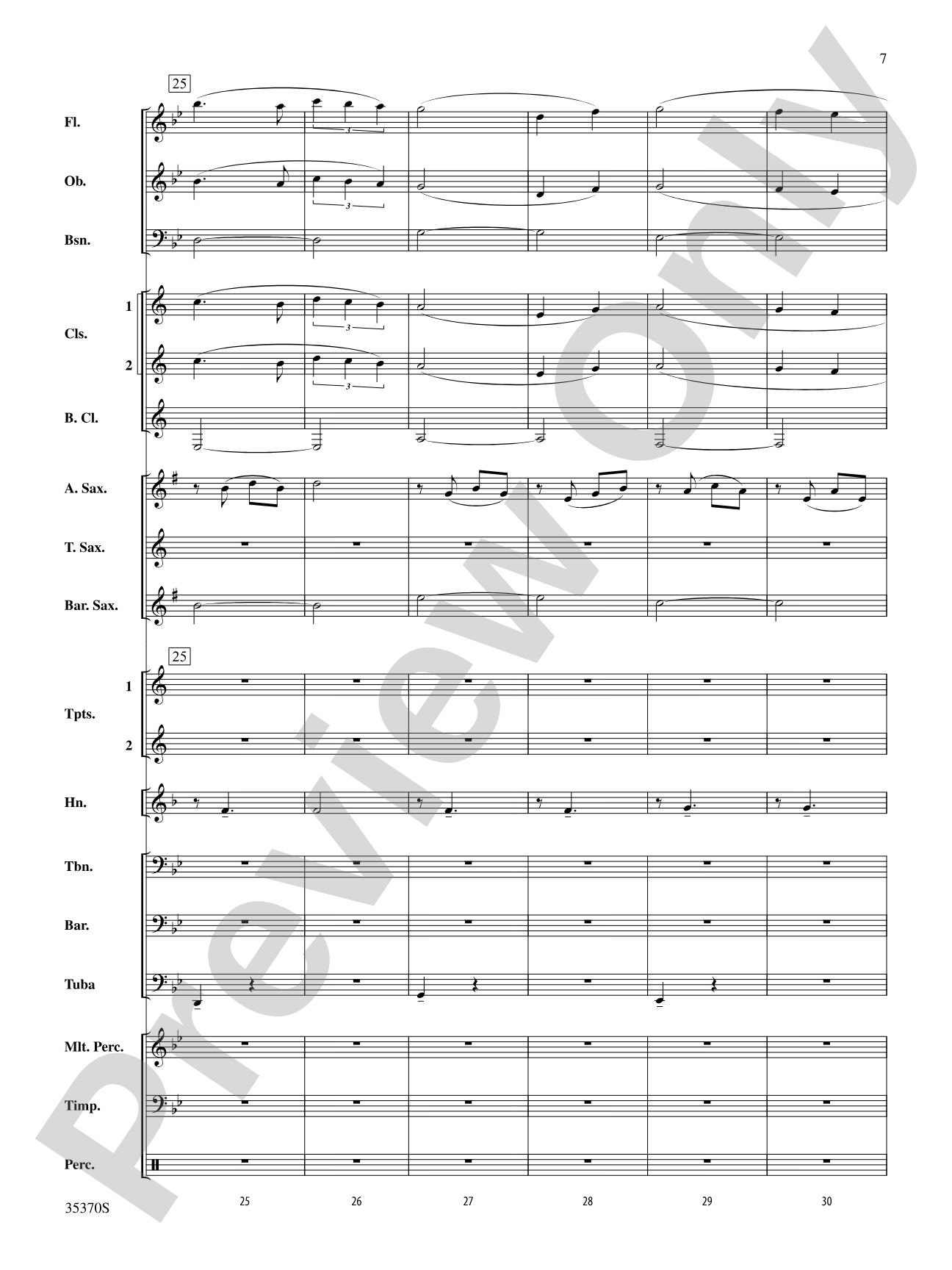 Andante (from Prince Igor): Concert Band Conductor Score & Parts