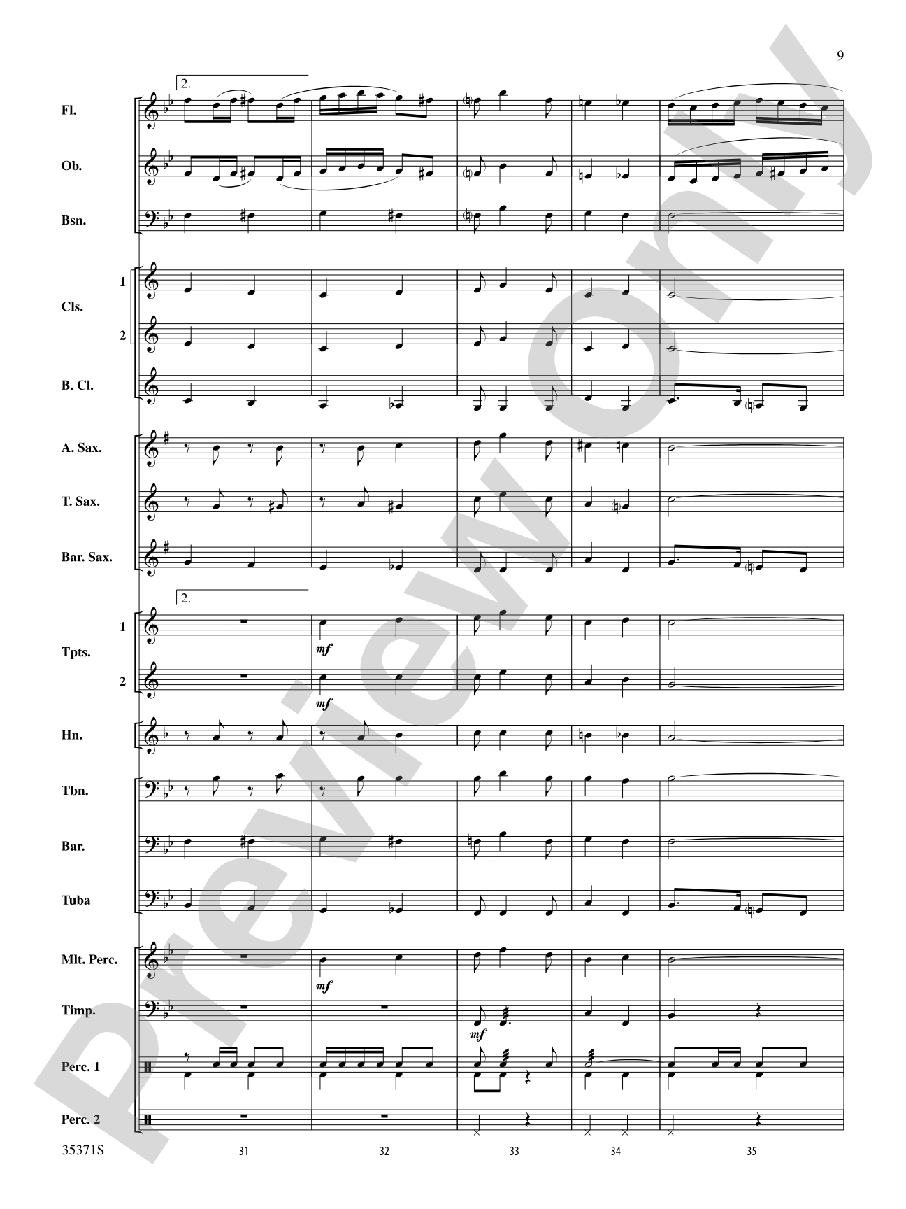 Semper Paratus: Score