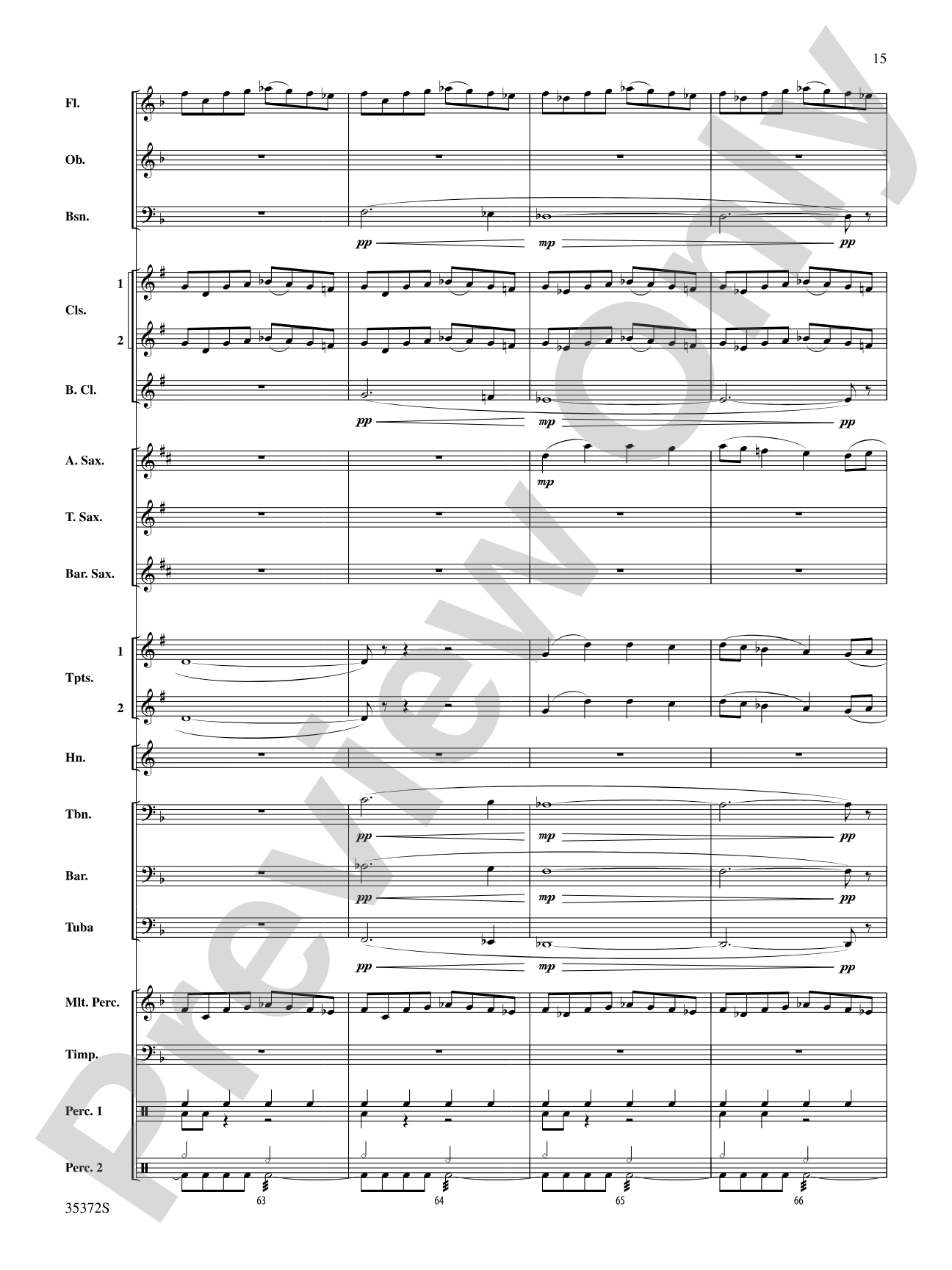 Structures: Concert Band Conductor Score & Parts