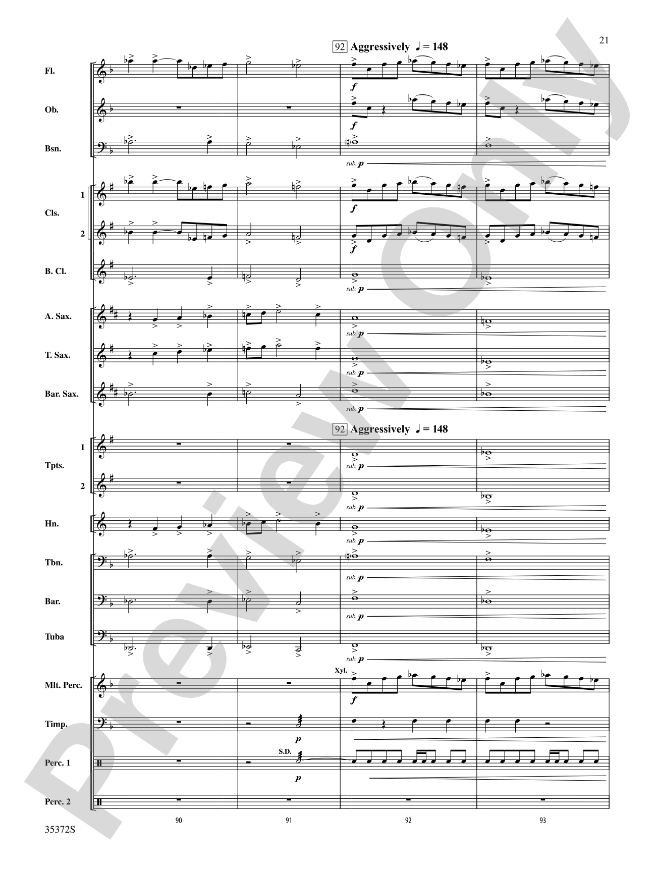 Structures: Concert Band Conductor Score & Parts