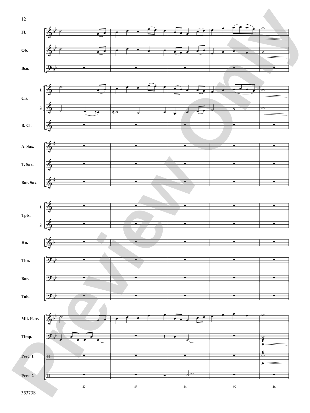 Chimera: Concert Band Conductor Score & Parts