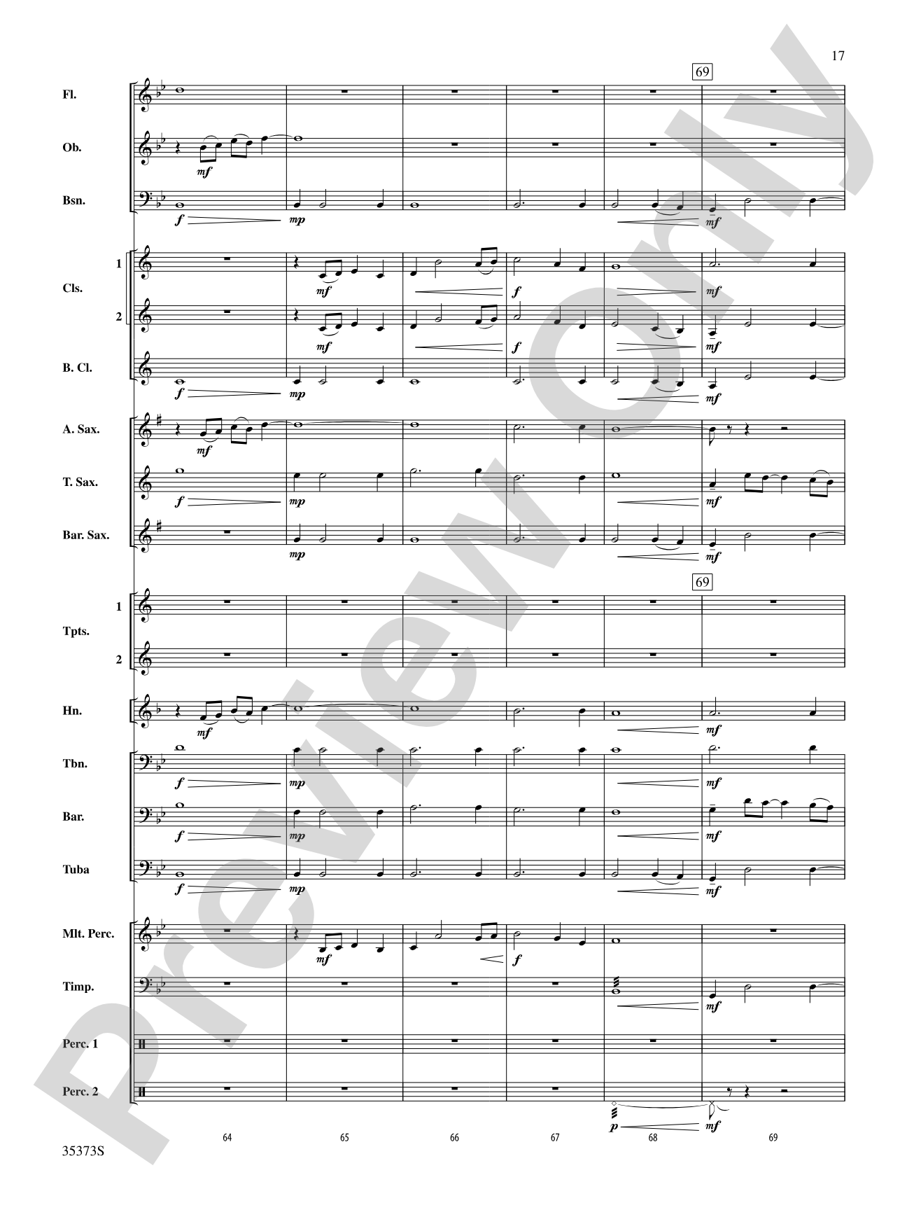Chimera: Concert Band Conductor Score & Parts