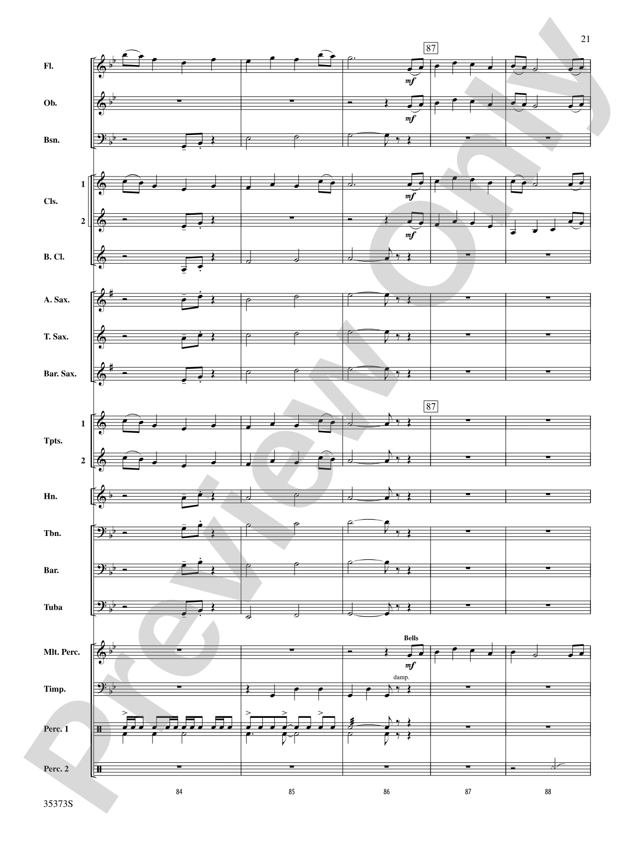Chimera: Concert Band Conductor Score & Parts