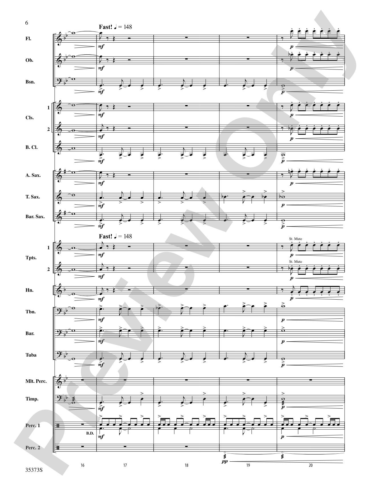 Chimera: Concert Band Conductor Score & Parts