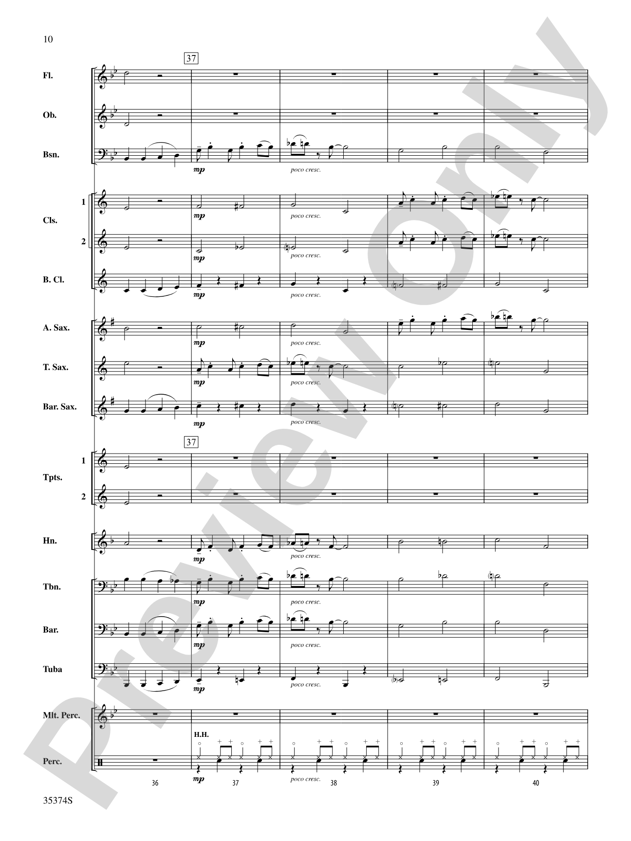 At the Ragtime Ball: Concert Band Conductor Score & Parts