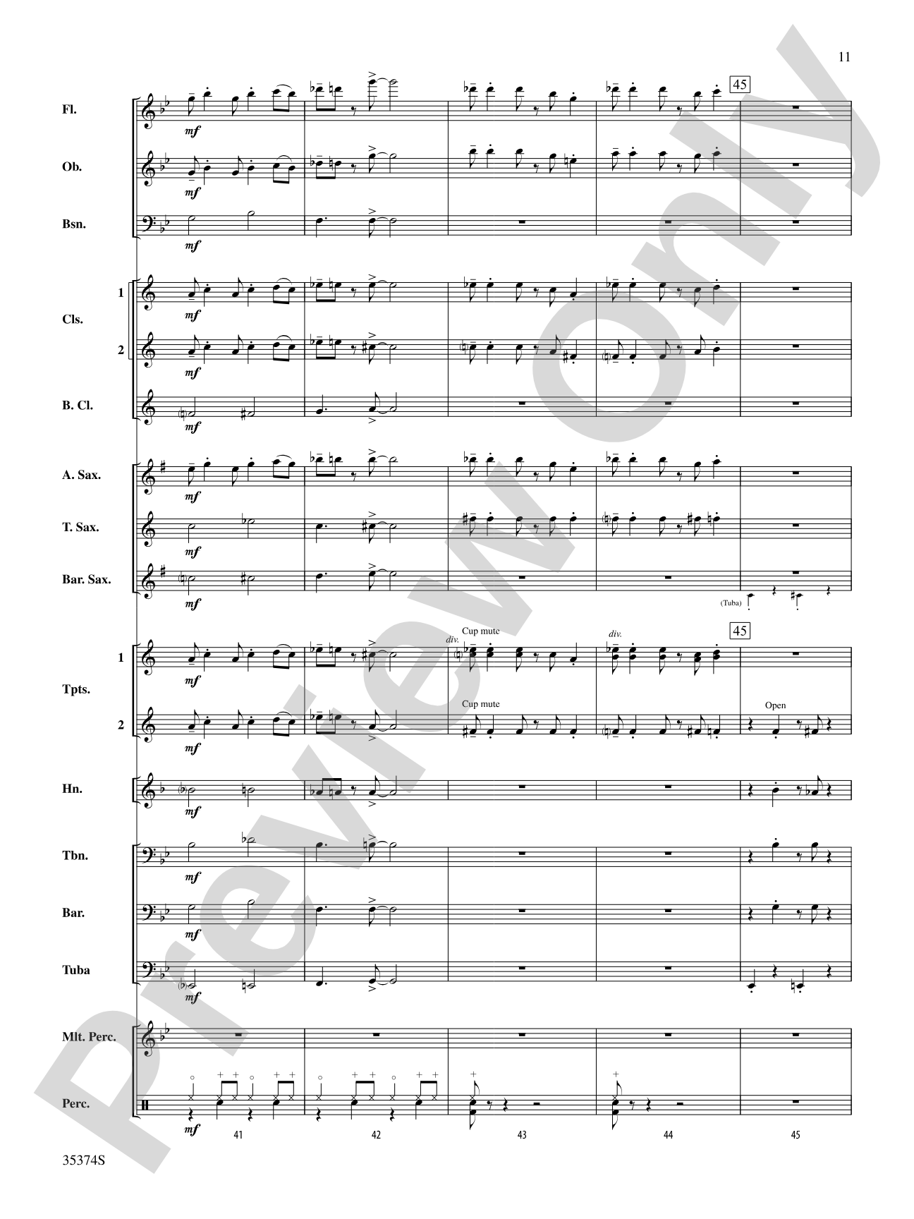 At the Ragtime Ball: Concert Band Conductor Score & Parts