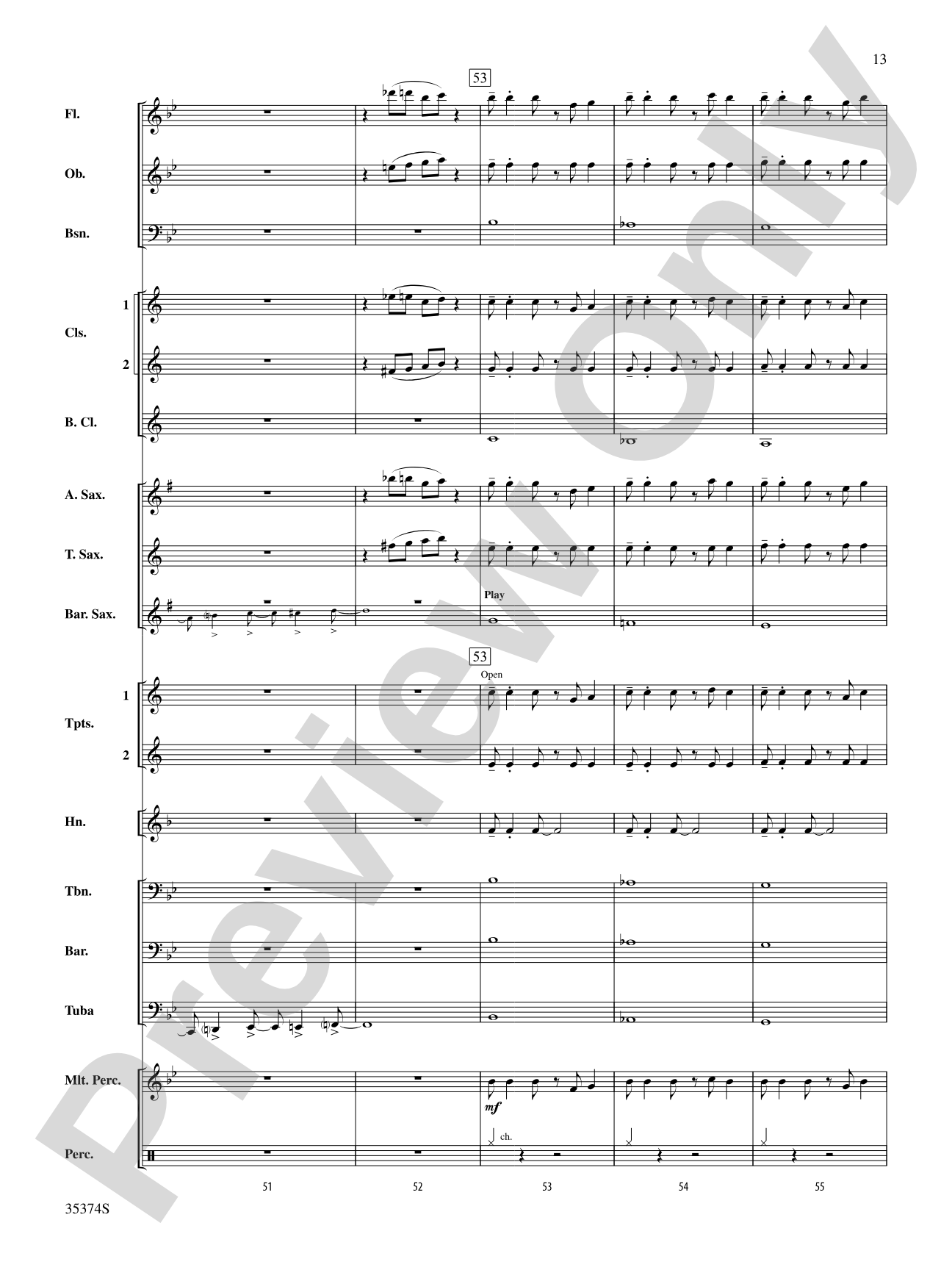 At the Ragtime Ball: Concert Band Conductor Score & Parts