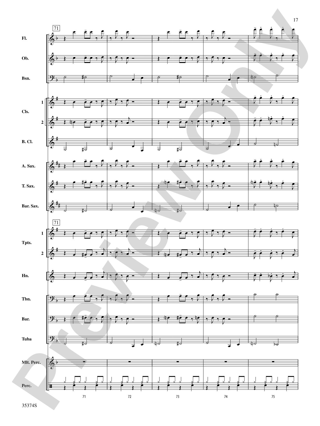 At the Ragtime Ball: Concert Band Conductor Score & Parts