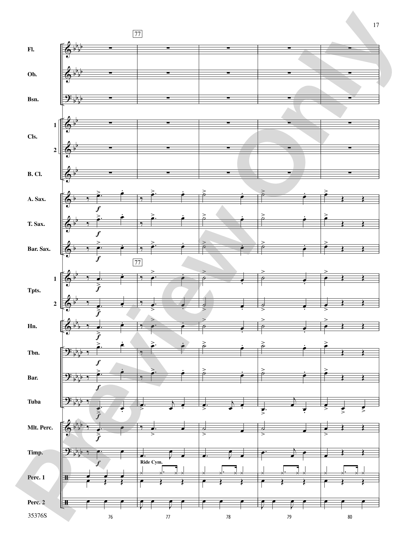 Two Famous Carols: Concert Band Conductor Score & Parts