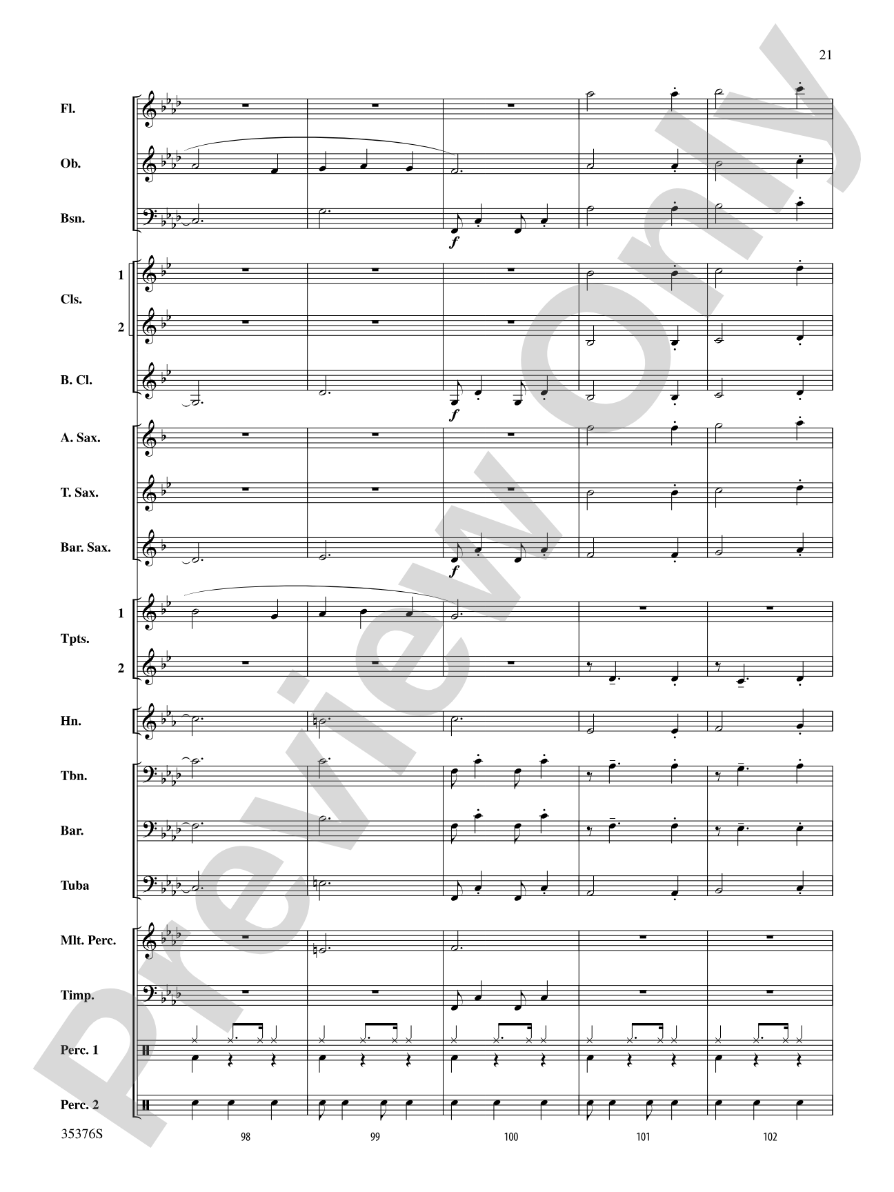 Two Famous Carols: Concert Band Conductor Score & Parts