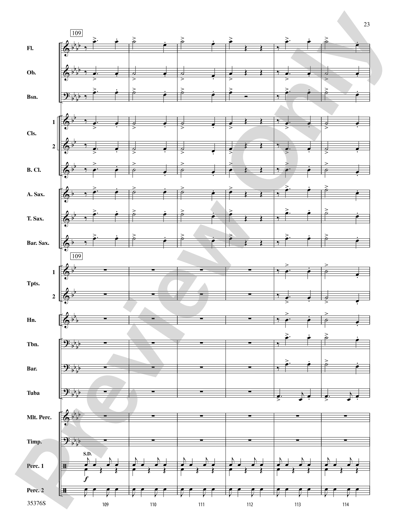 Two Famous Carols: Concert Band Conductor Score & Parts