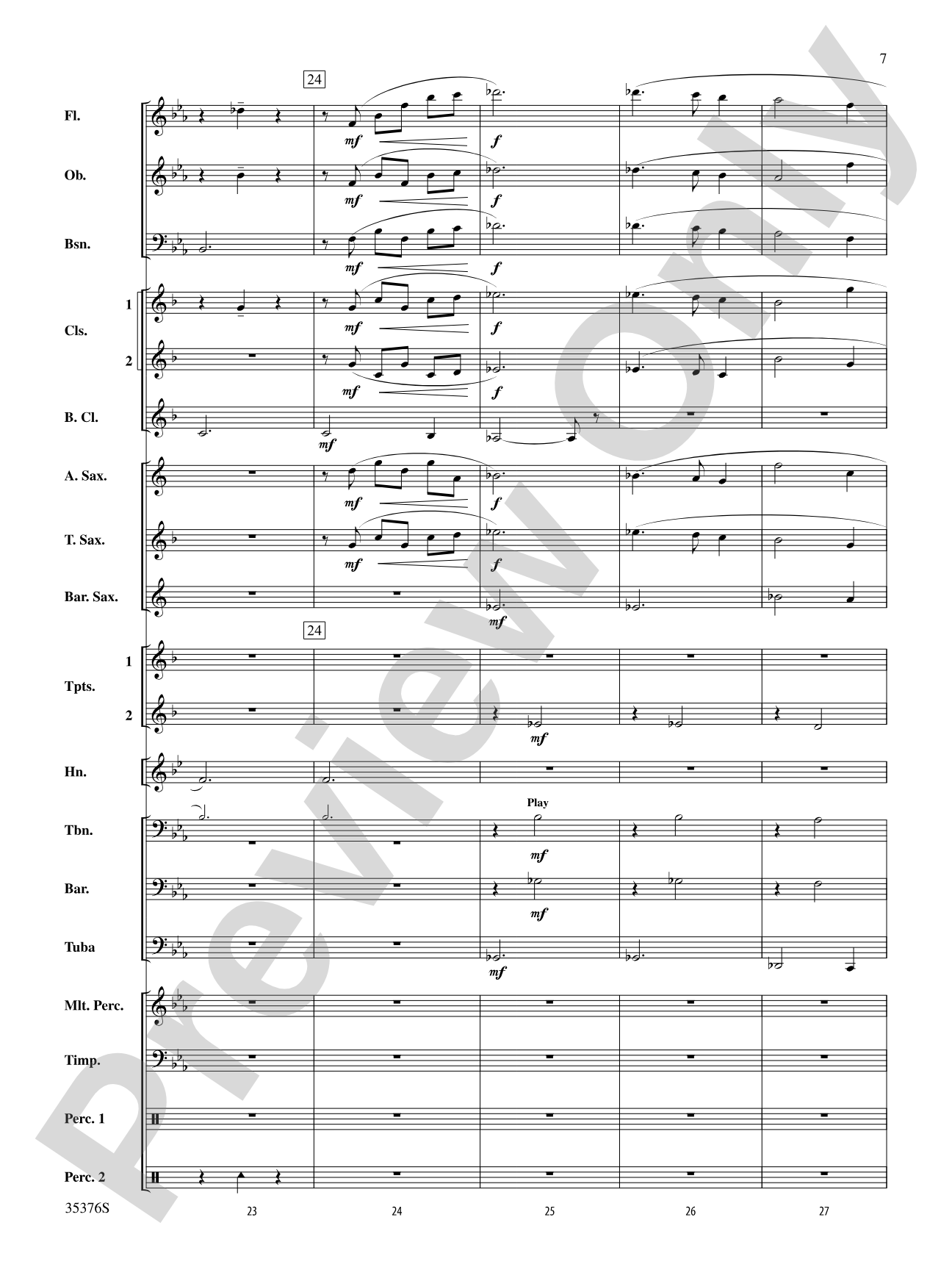 Two Famous Carols: Concert Band Conductor Score & Parts