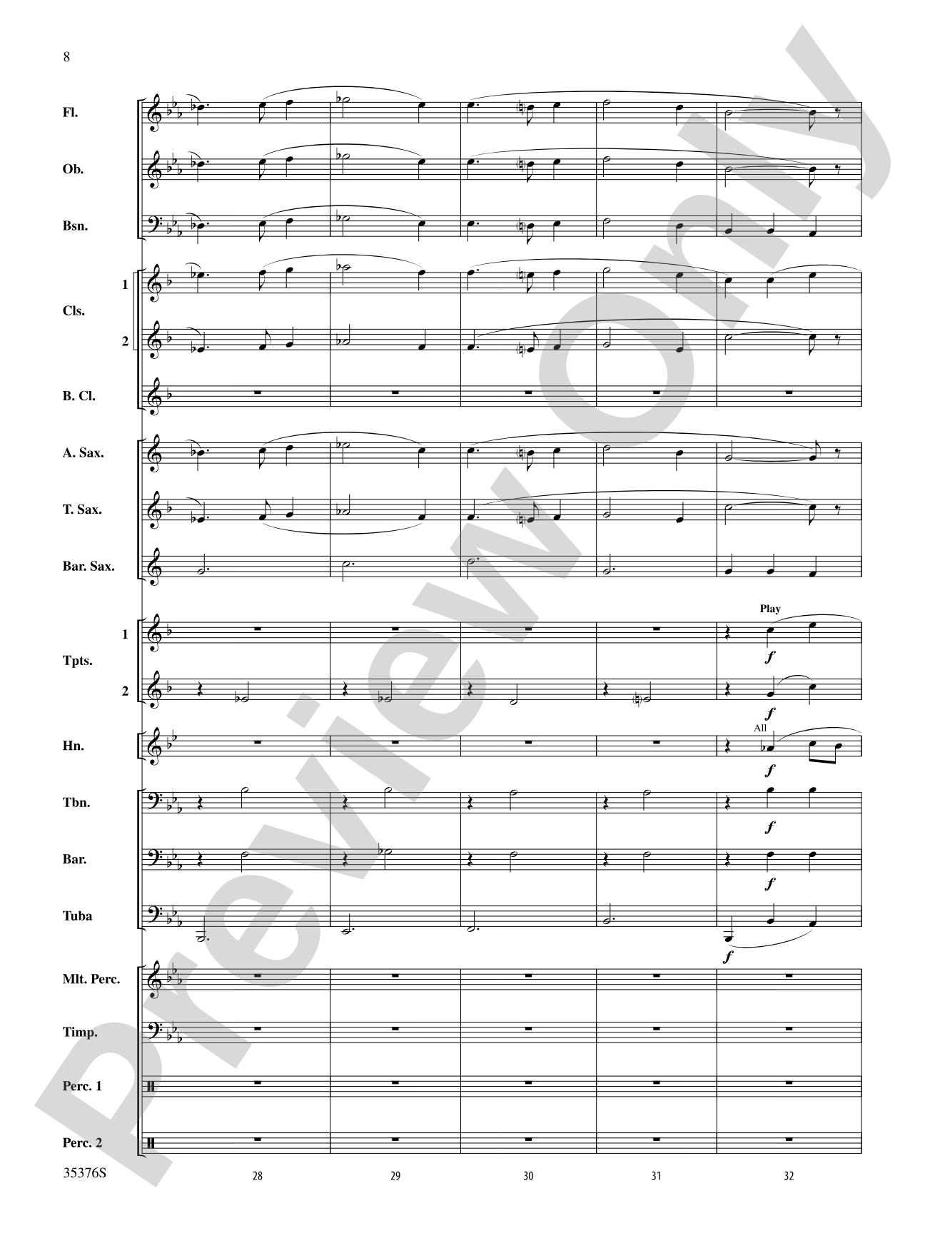 Two Famous Carols: Concert Band Conductor Score & Parts