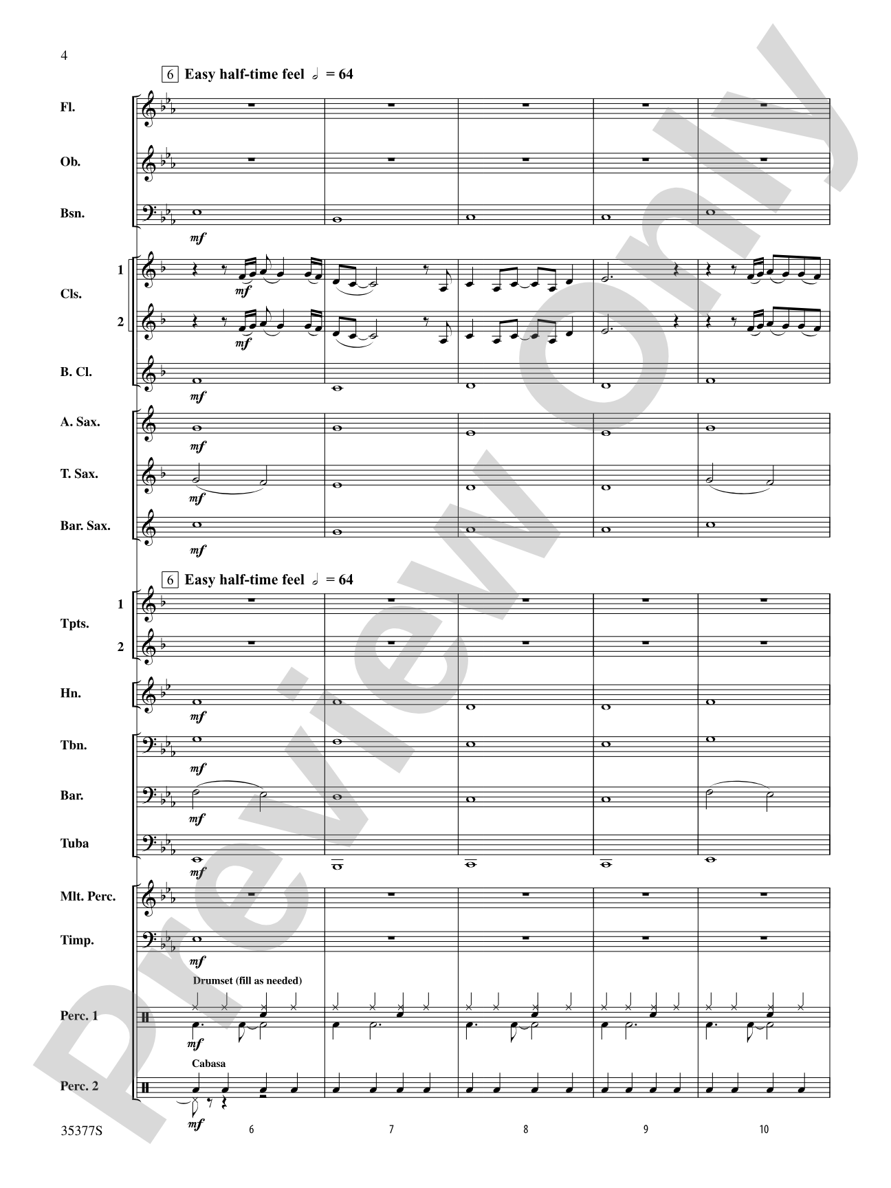 Born to be Somebody: Concert Band Conductor Score & Parts