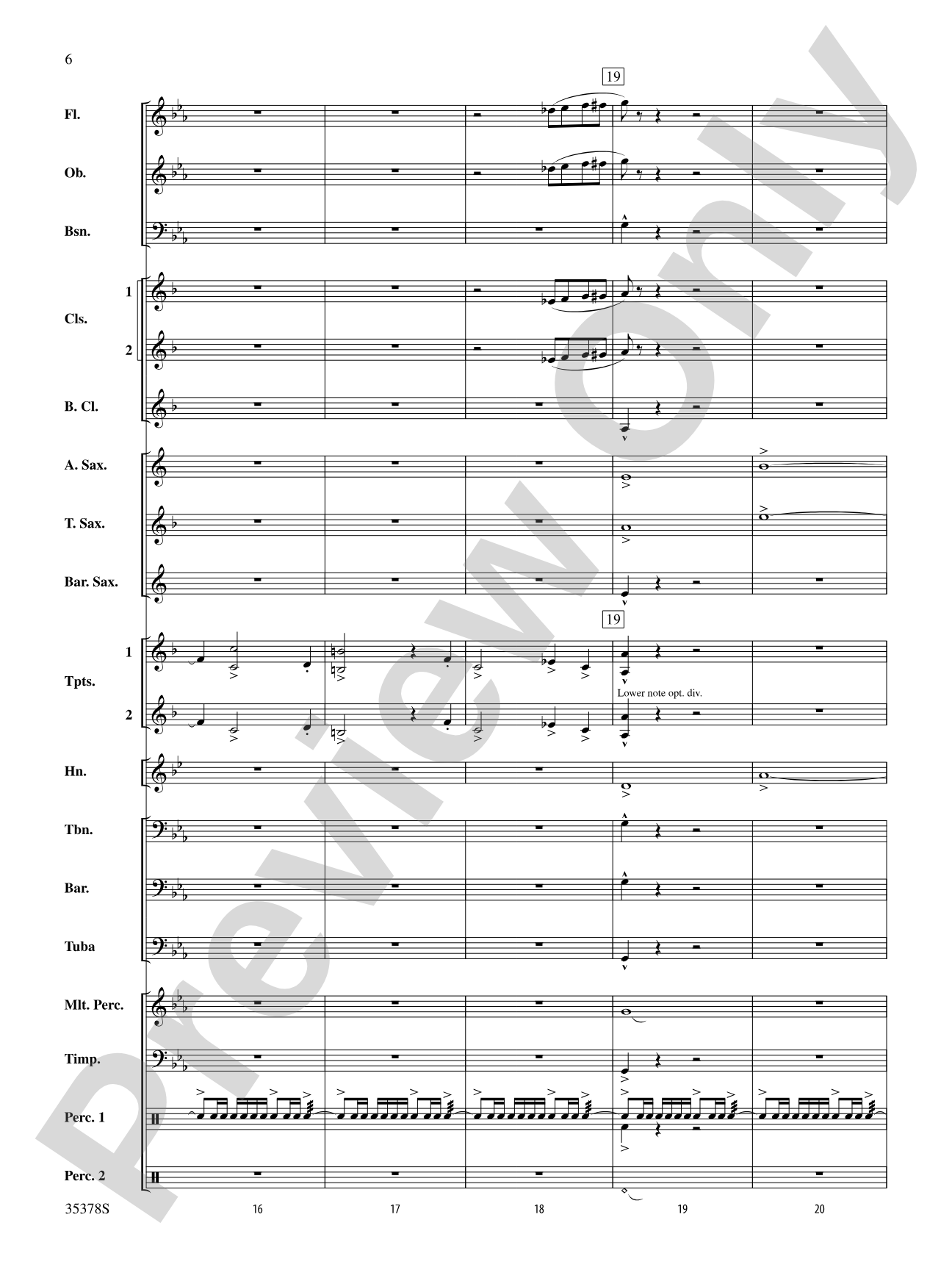Trittico: Concert Band Conductor Score & Parts