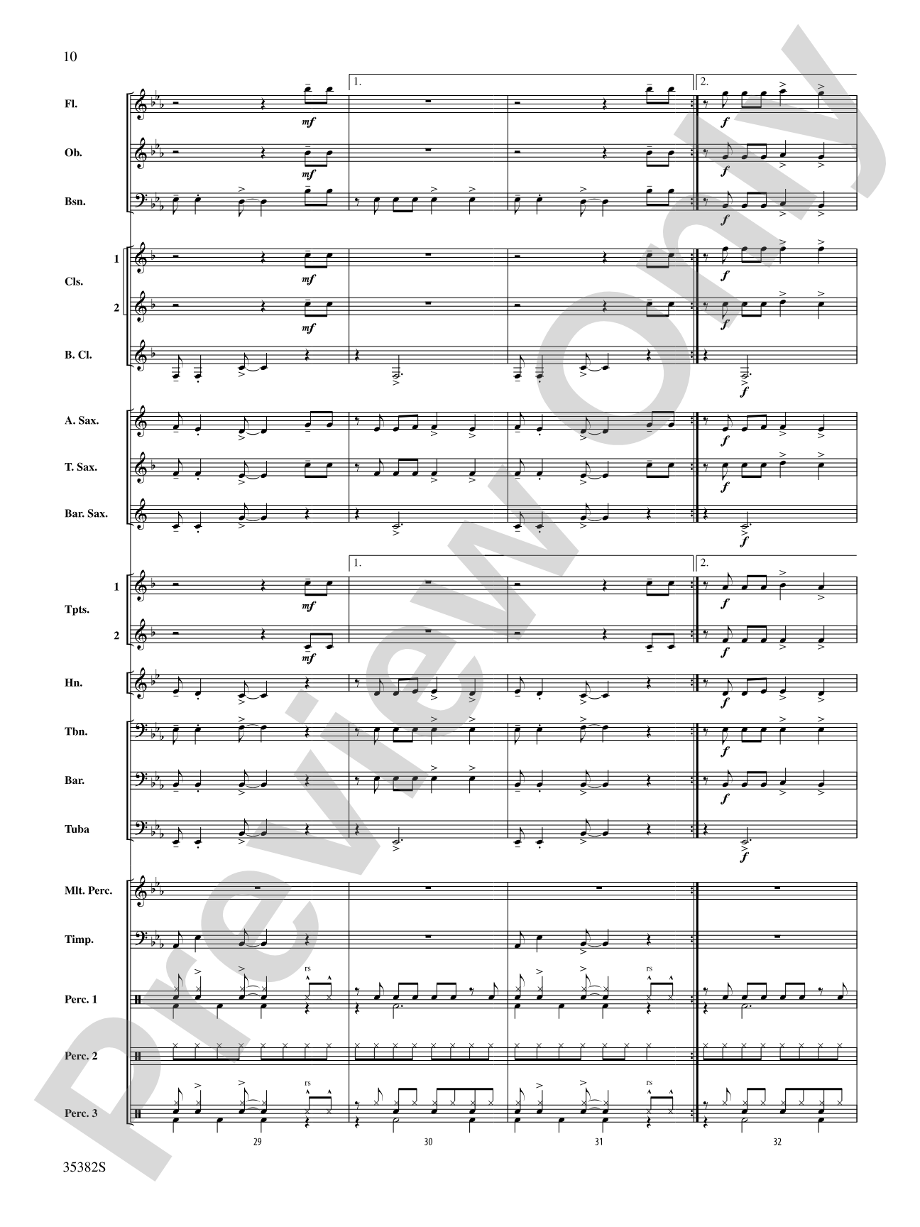 Celebration: Concert Band Conductor Score & Parts