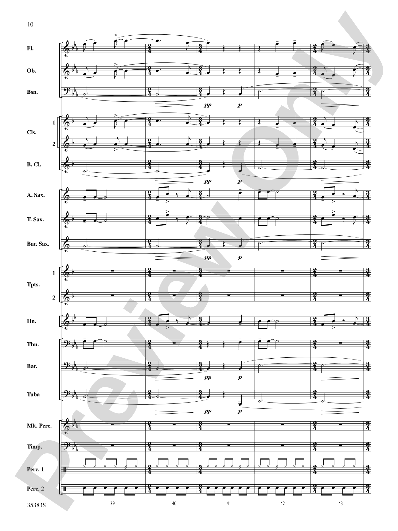 If I Rise: Concert Band Conductor Score & Parts