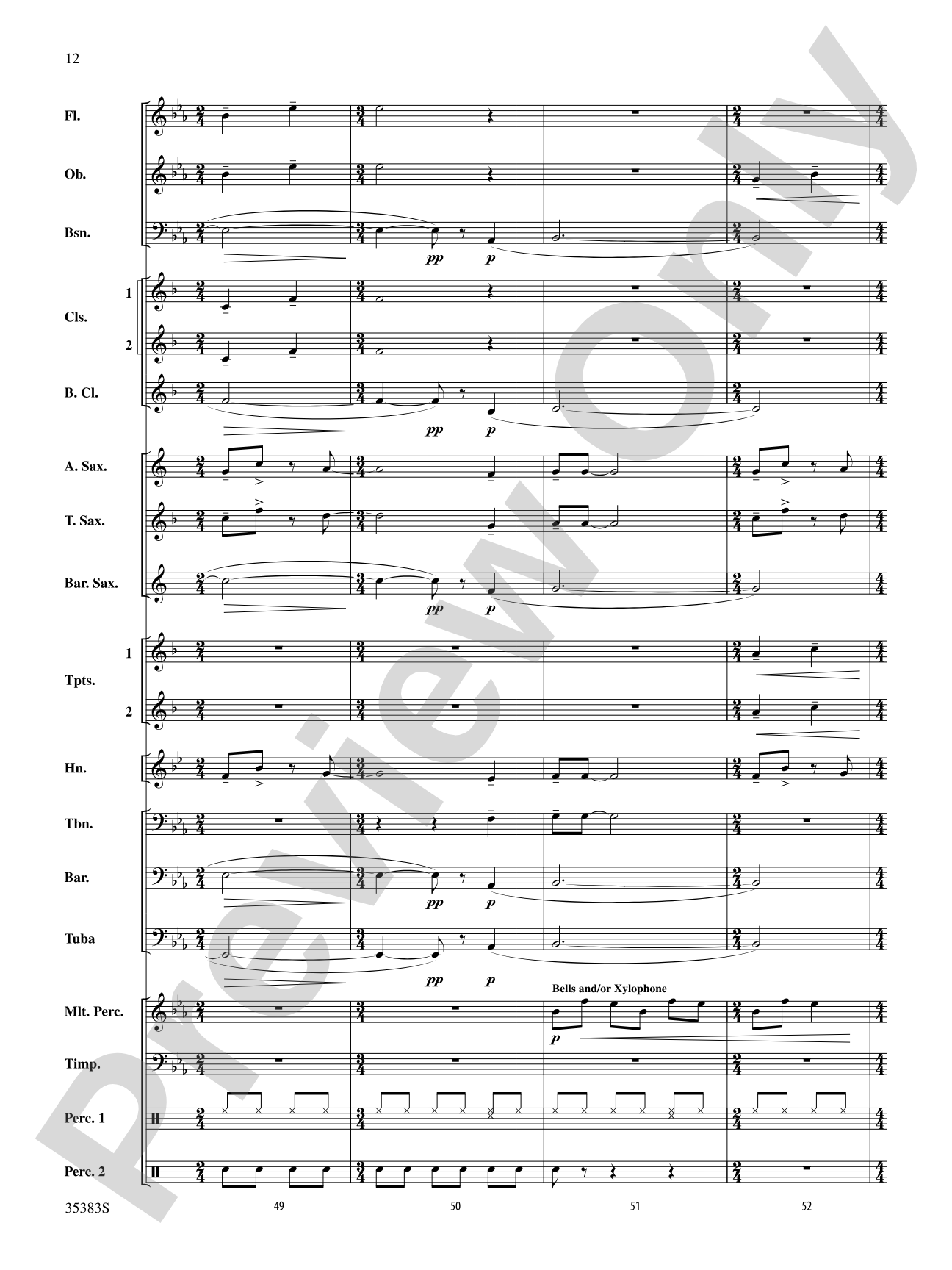 If I Rise: Concert Band Conductor Score & Parts