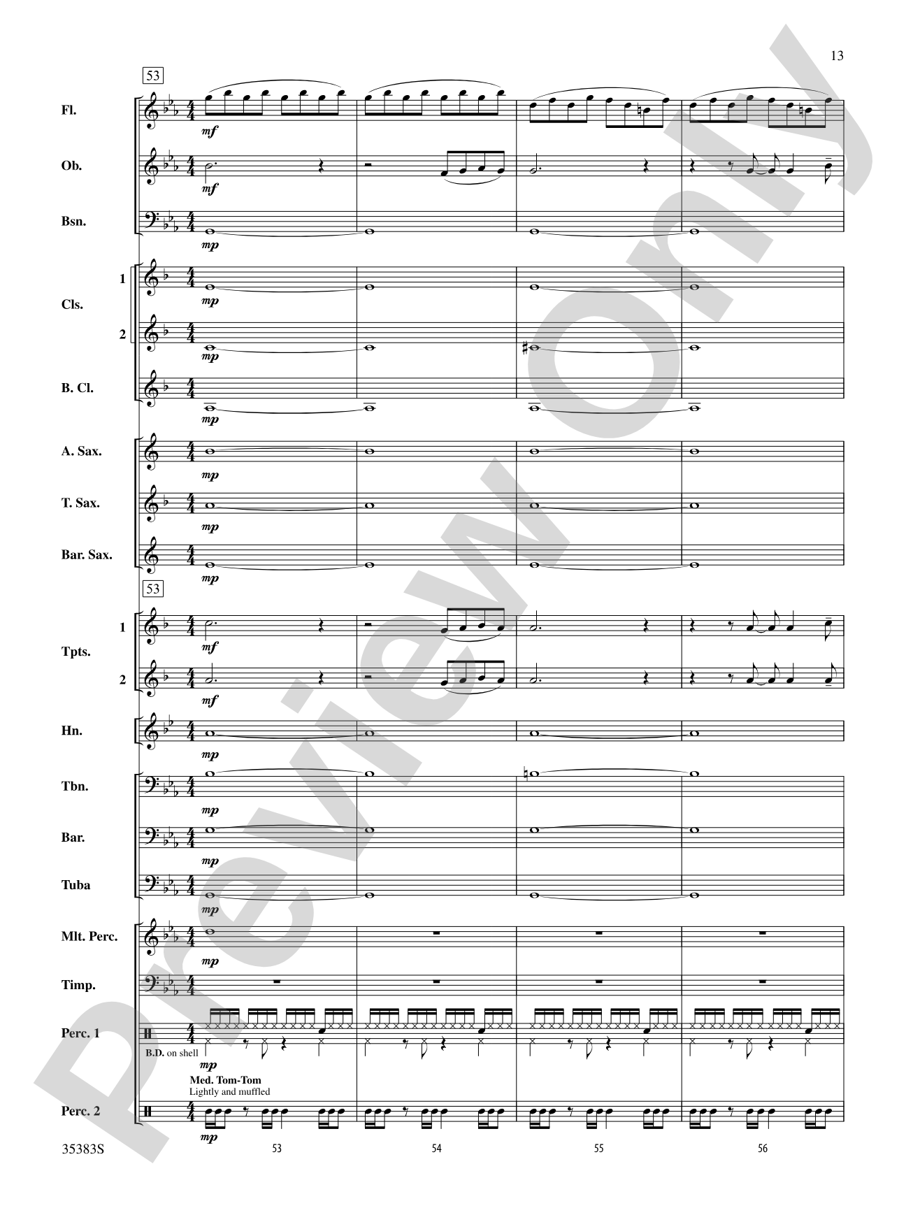 If I Rise: Concert Band Conductor Score & Parts