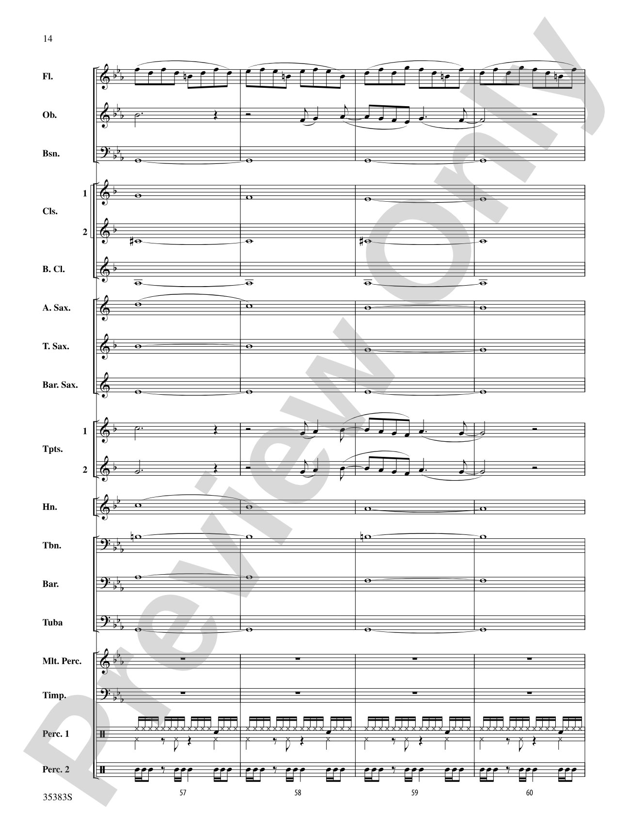 If I Rise: Concert Band Conductor Score & Parts