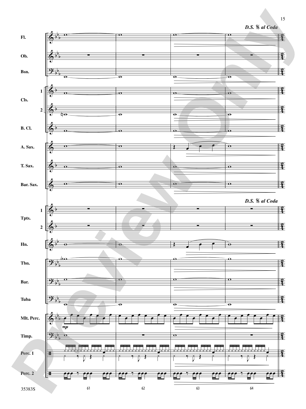 If I Rise: Concert Band Conductor Score & Parts