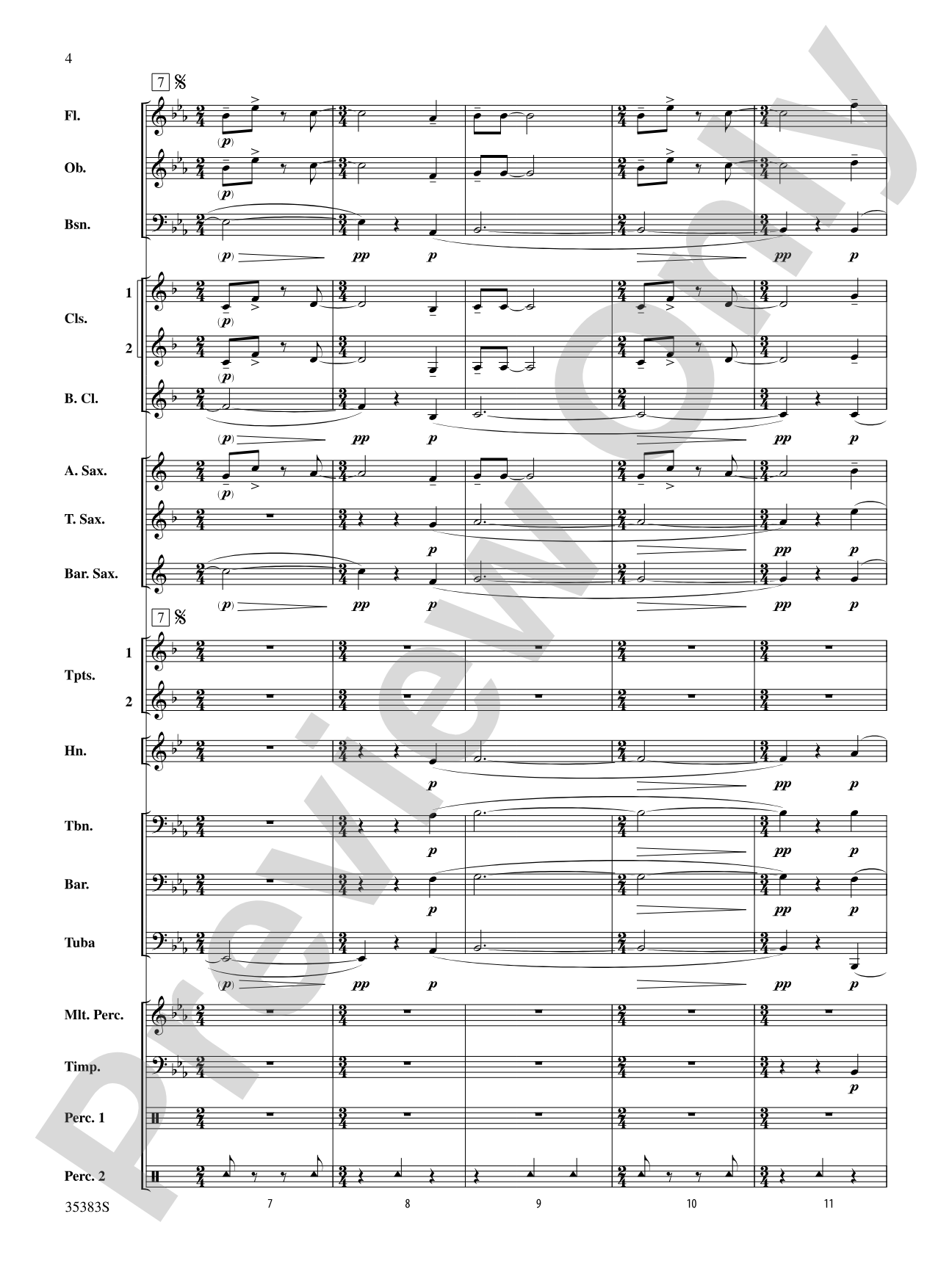 If I Rise: Concert Band Conductor Score & Parts
