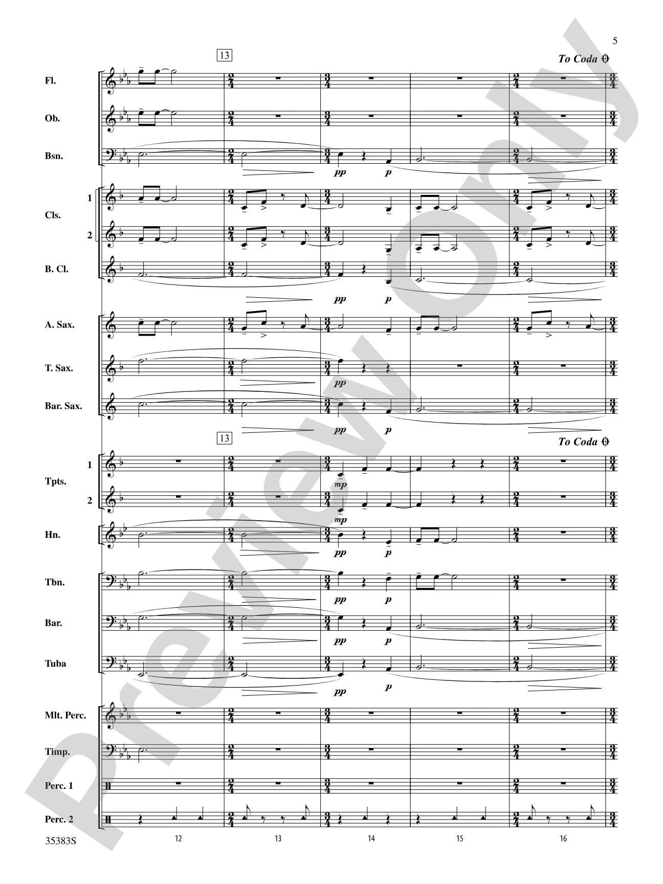 If I Rise: Concert Band Conductor Score & Parts