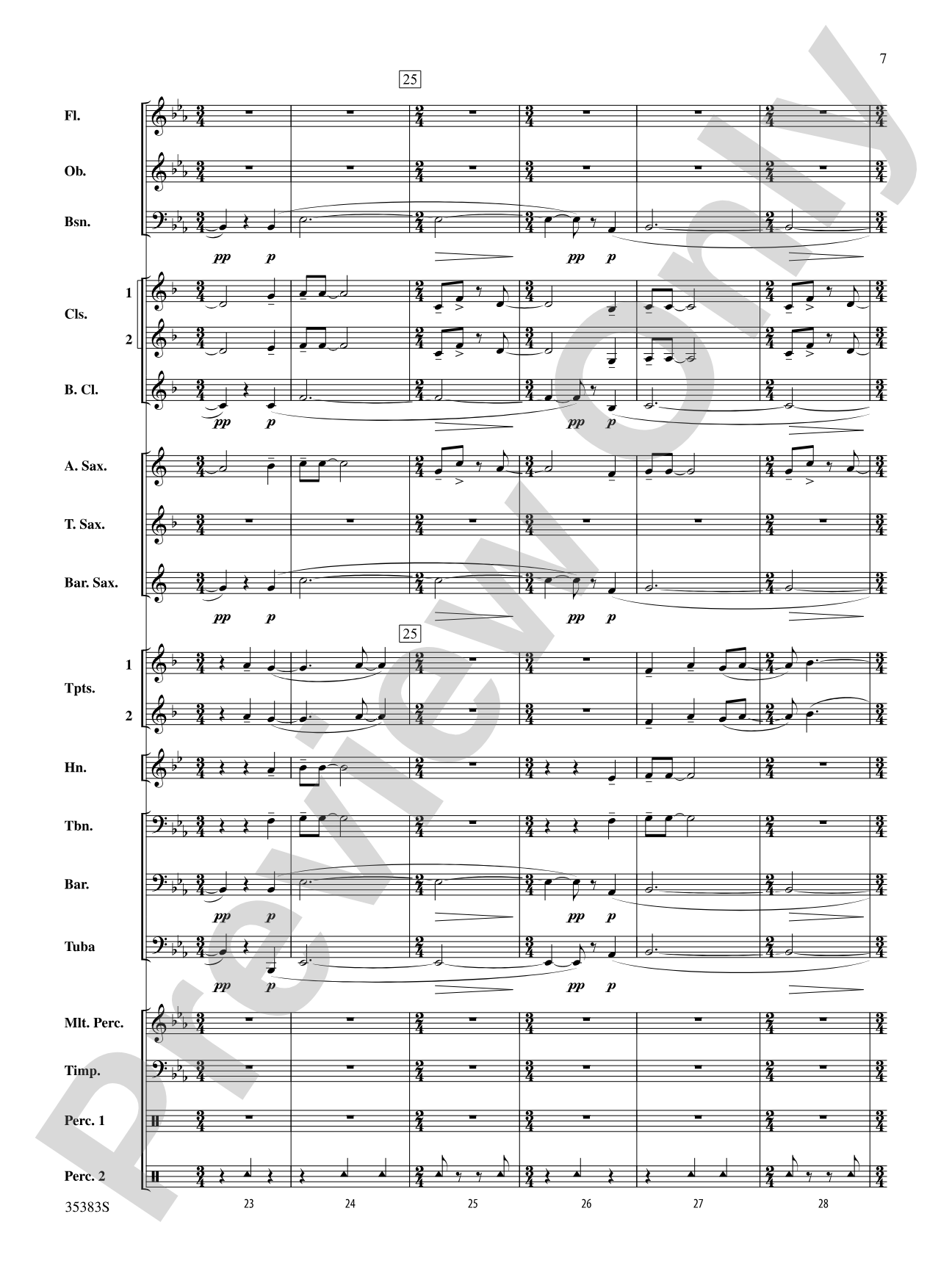If I Rise: Concert Band Conductor Score & Parts