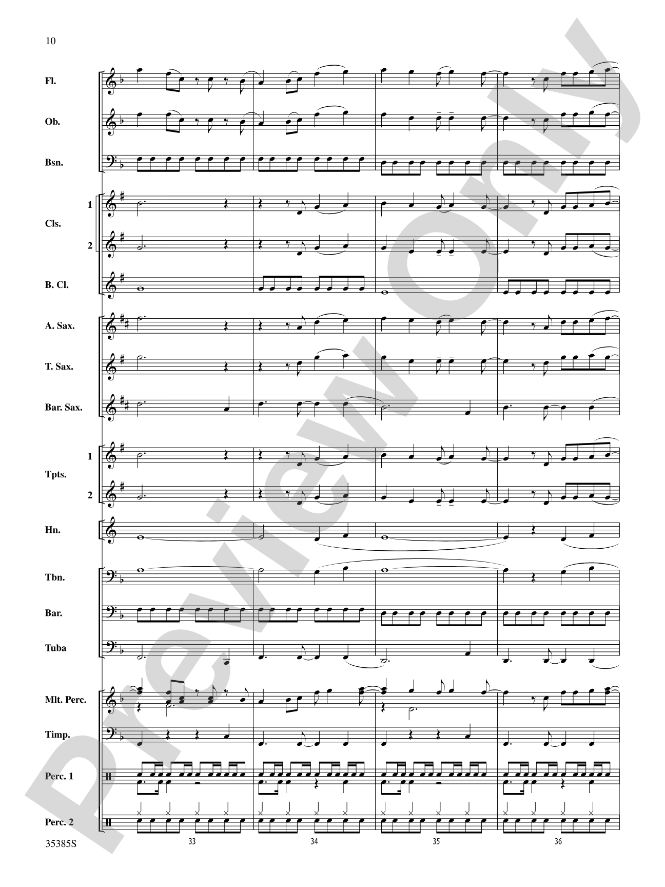 Just the Way You Are (Amazing): Concert Band Conductor Score & Parts
